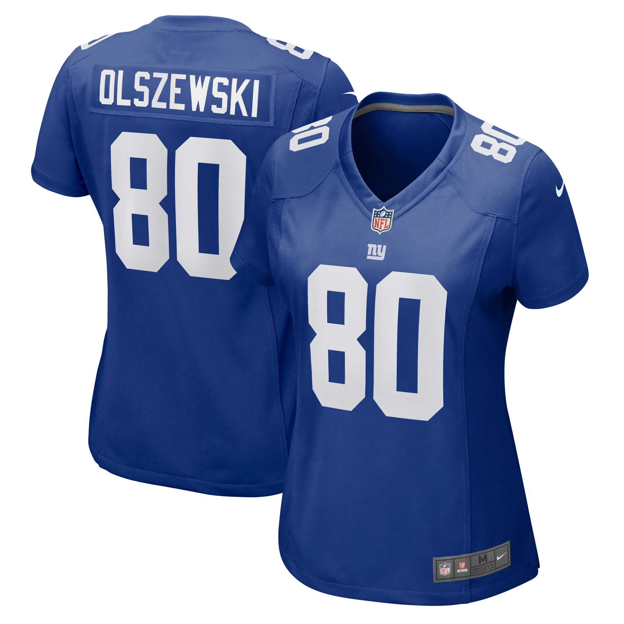 New York Giants Gunner Olszewski Royal Game NFL Jersey Women's