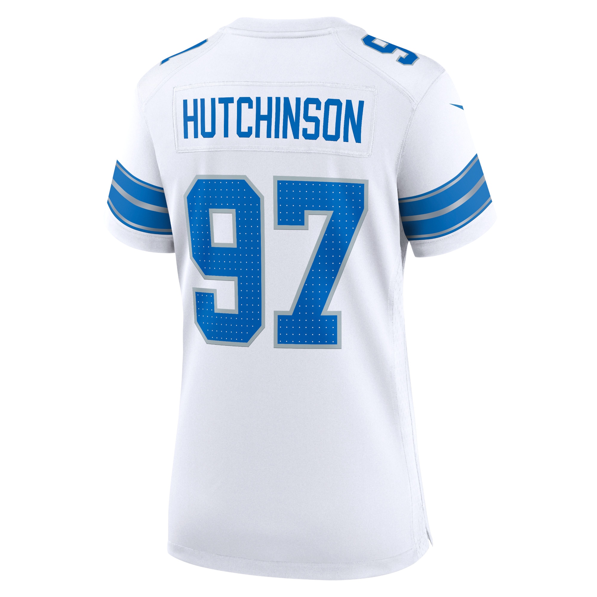 Detroit Lions Aidan Hutchinson White Game NFL Jersey Women's