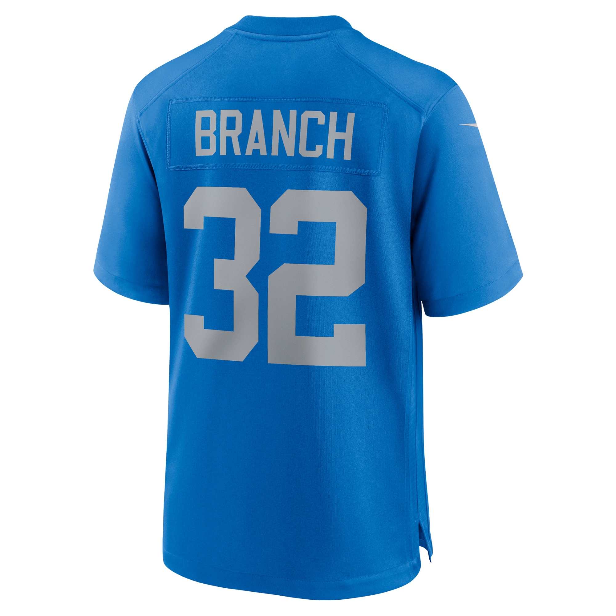 Detroit Lions Brian Branch Blue Alternate Game NFL Jersey Men's