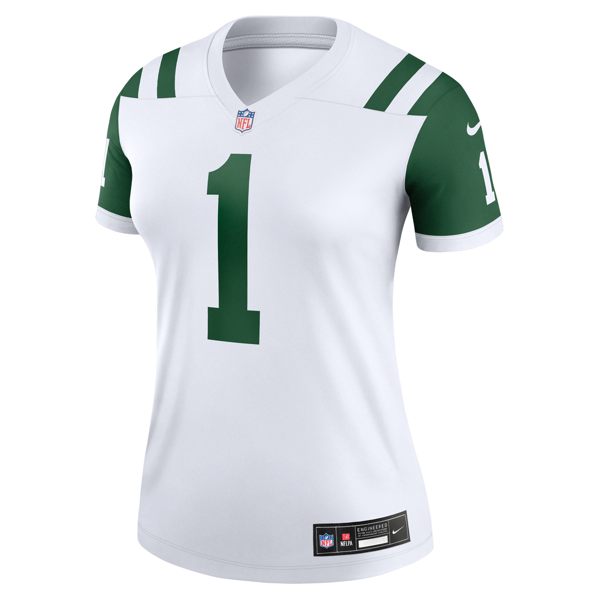 New York Jets Ahmad Sauce Gardner Classic Alternate White Alternate Legend Player Performance Top NFL Jersey Women's