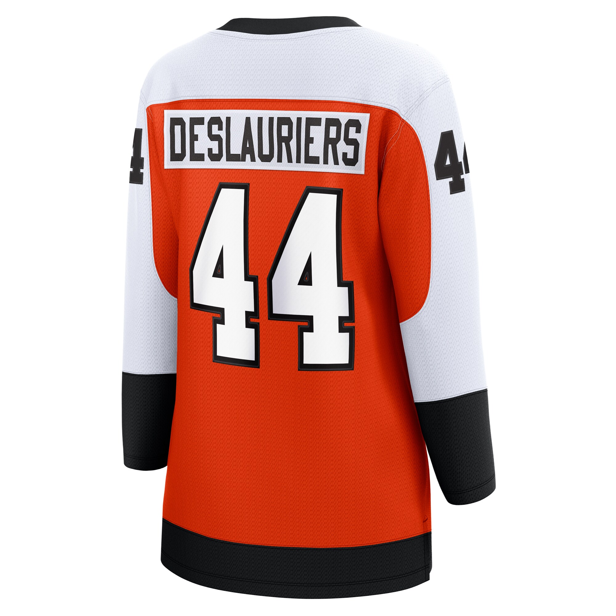 Philadelphia Flyers Nicolas Deslauriers Orange Home Breakaway Player NHL Jersey Women's