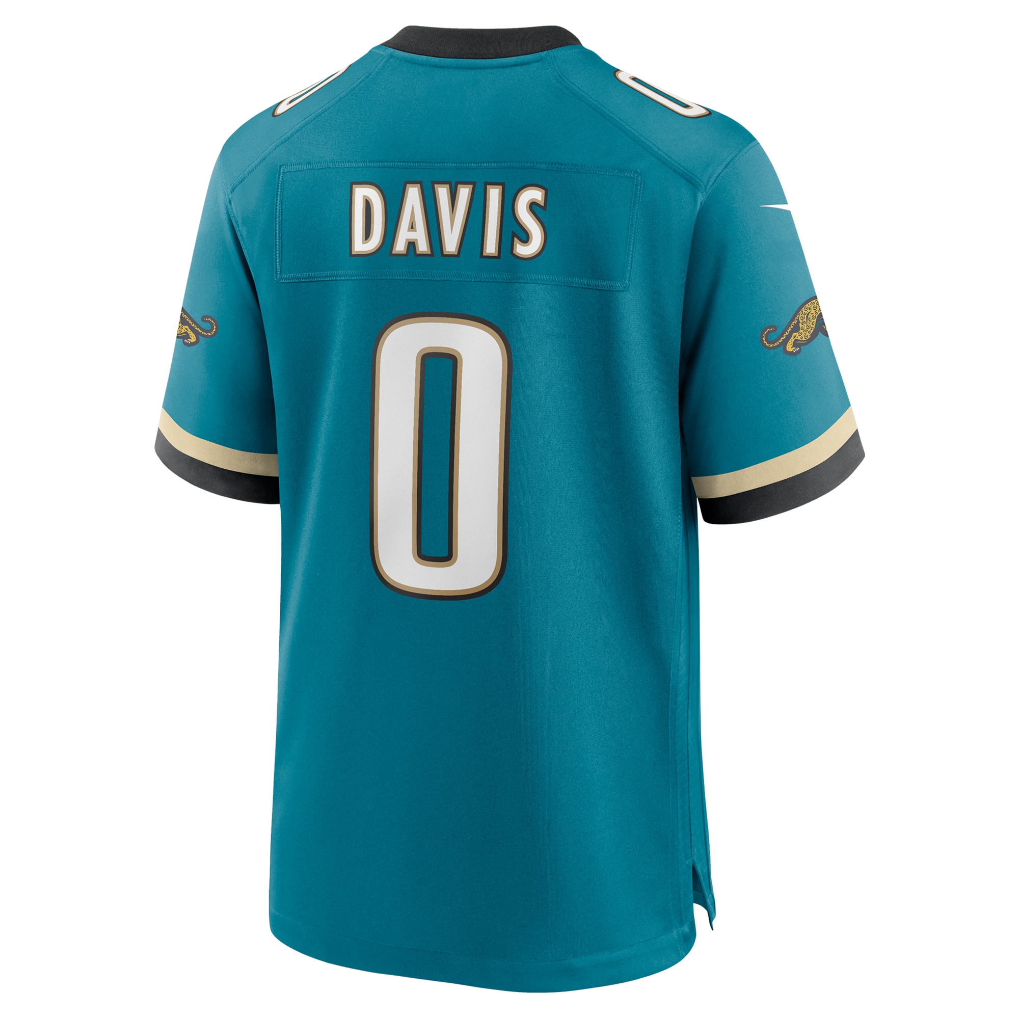 Jacksonville Jaguars Gabe Davis Teal Prowler Throwback Player Game NFL Jersey Men's