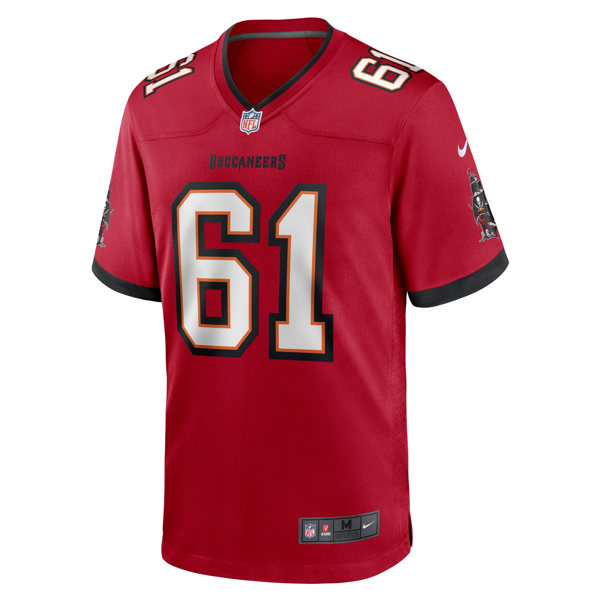 Tampa Bay Buccaneers Silas Dzansi Red Game NFL Jersey Men's