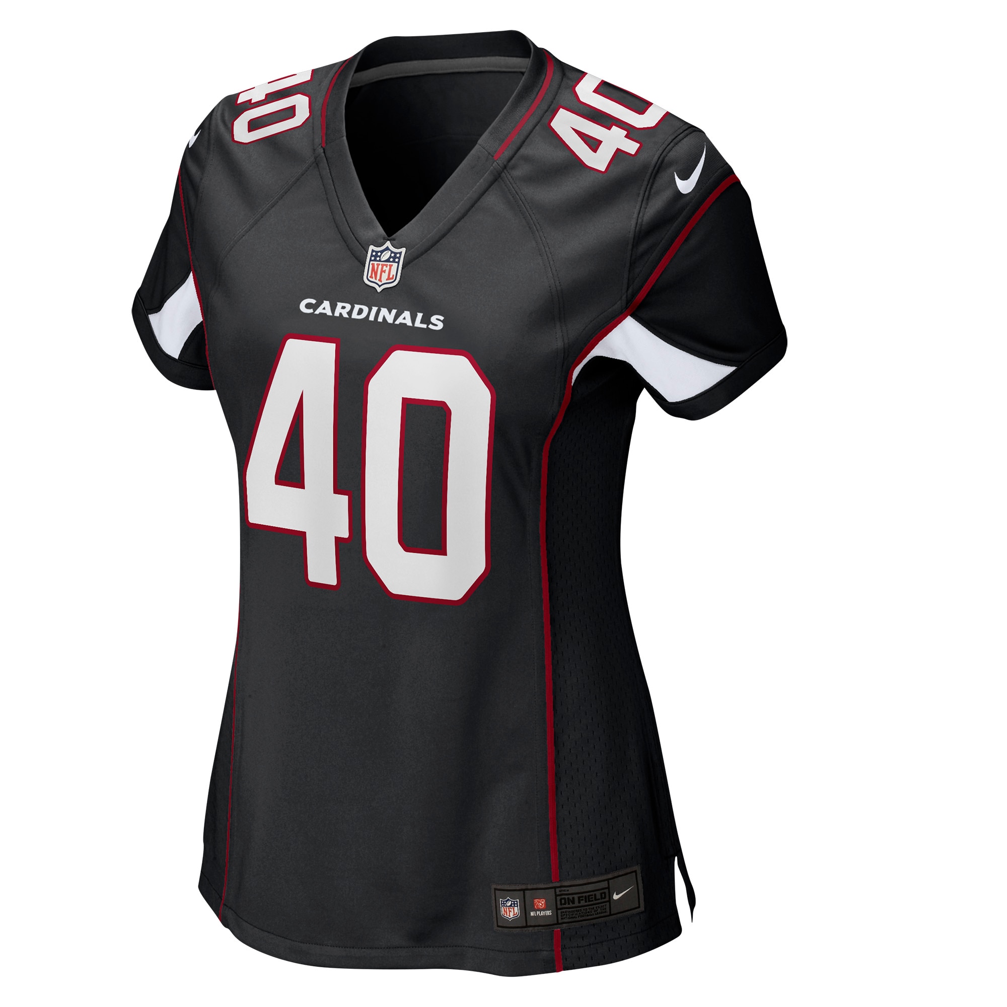 Arizona Cardinals Pat Tillman Black Retired Game NFL Jersey Women's