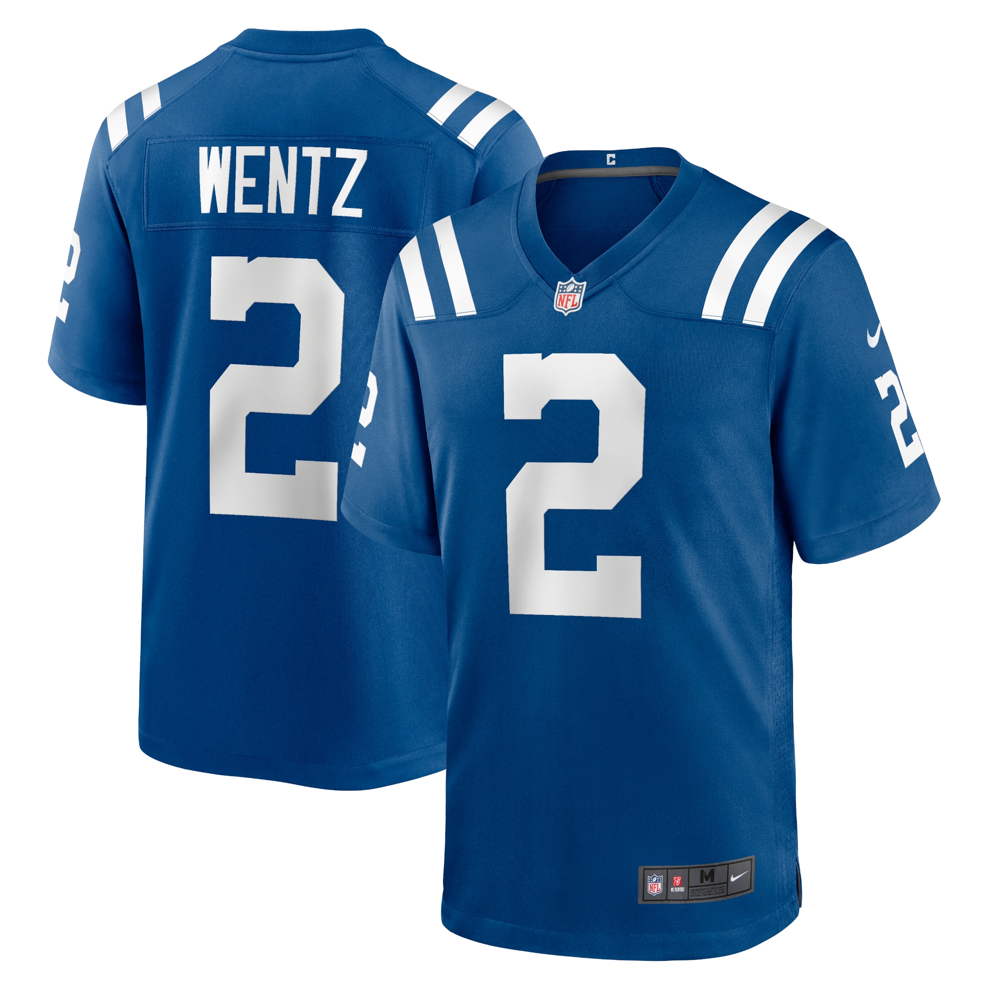 Indianapolis Colts Carson Wentz Royal Game NFL Jersey Youth