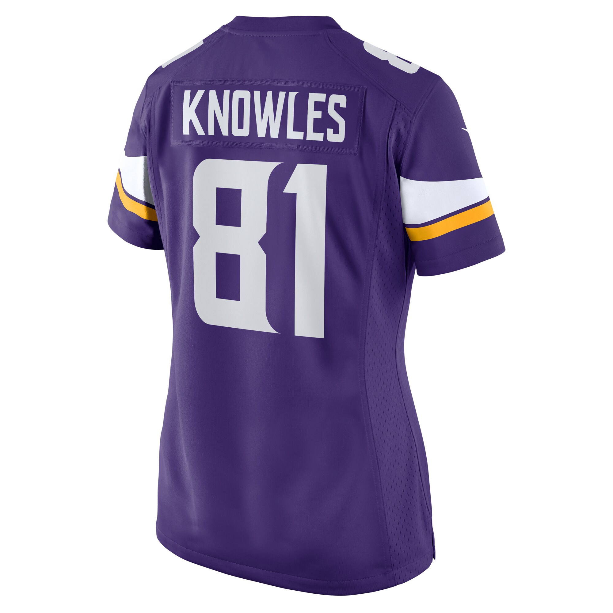 Minnesota Vikings Malik Knowles Purple Team Game NFL Jersey Women's
