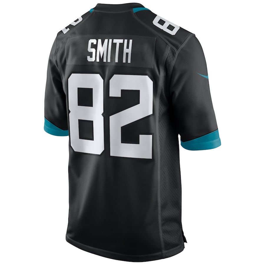 Jimmy Smith 82 Jacksonville Jaguars Game Retired Black NFL Jersey Men's