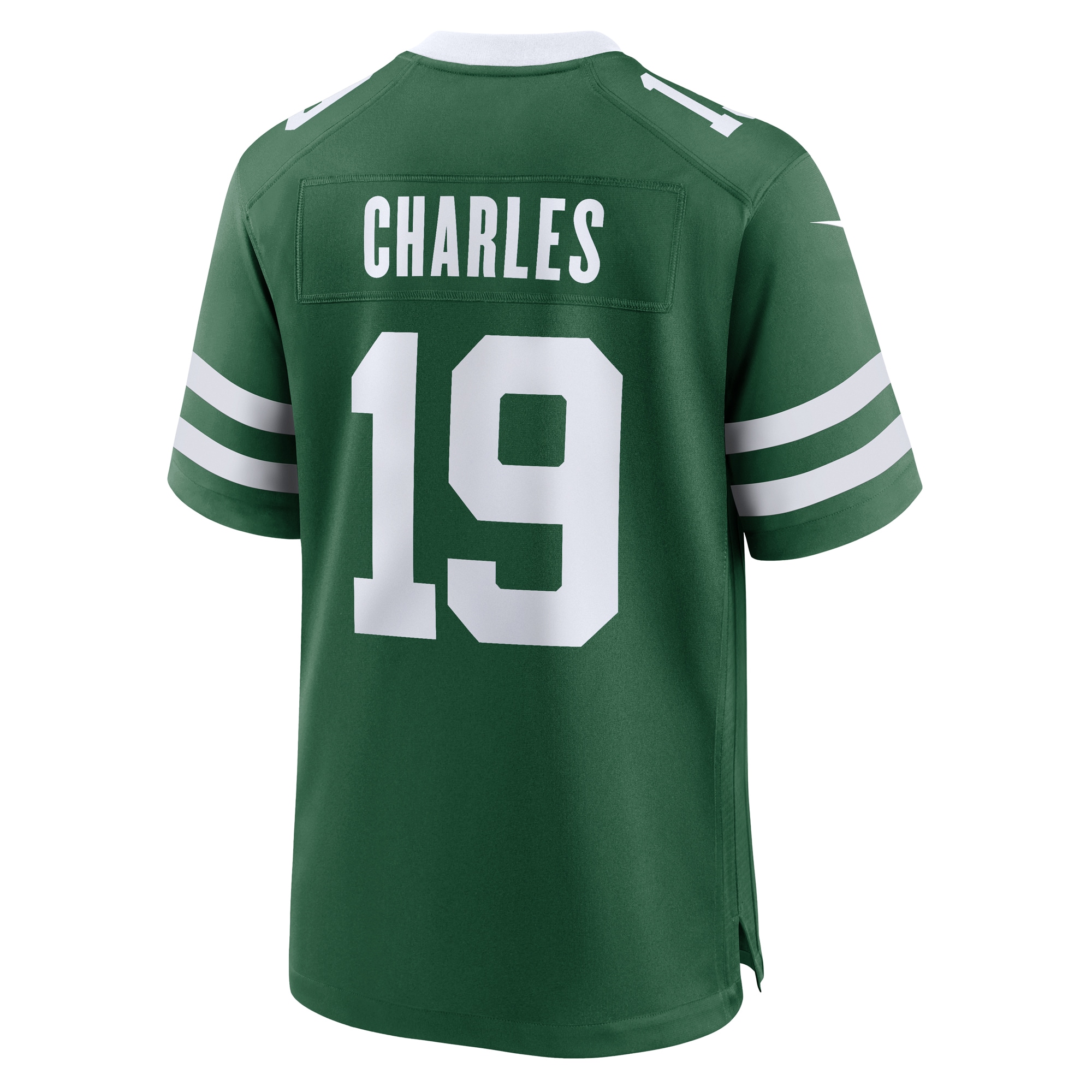 New York Jets Irvin Charles Legacy Green Team Game NFL Jersey Men's