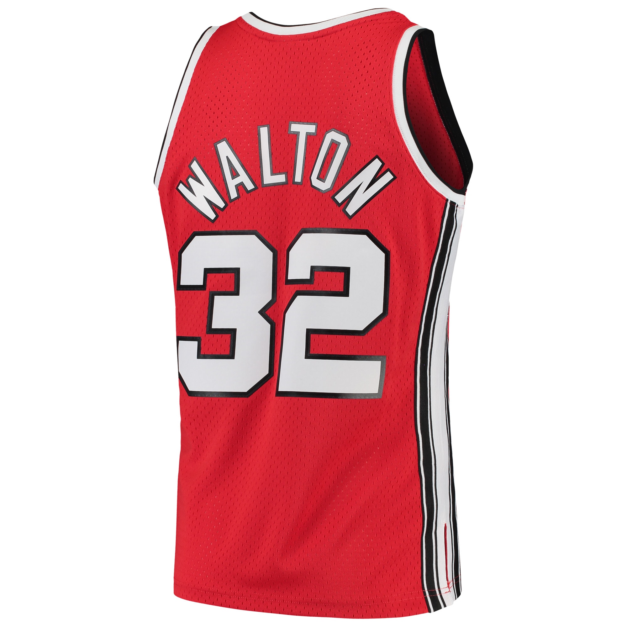 Mitchell Ness Bill Walton Red Portland Trail Blazers 1976-77 Hardwood Classics Swingman Player NBA Jersey Men's