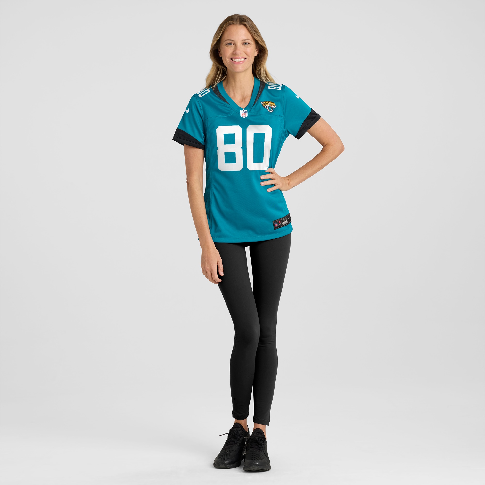 Jacksonville Jaguars Joshua Cephus Teal Game NFL Jersey Women's