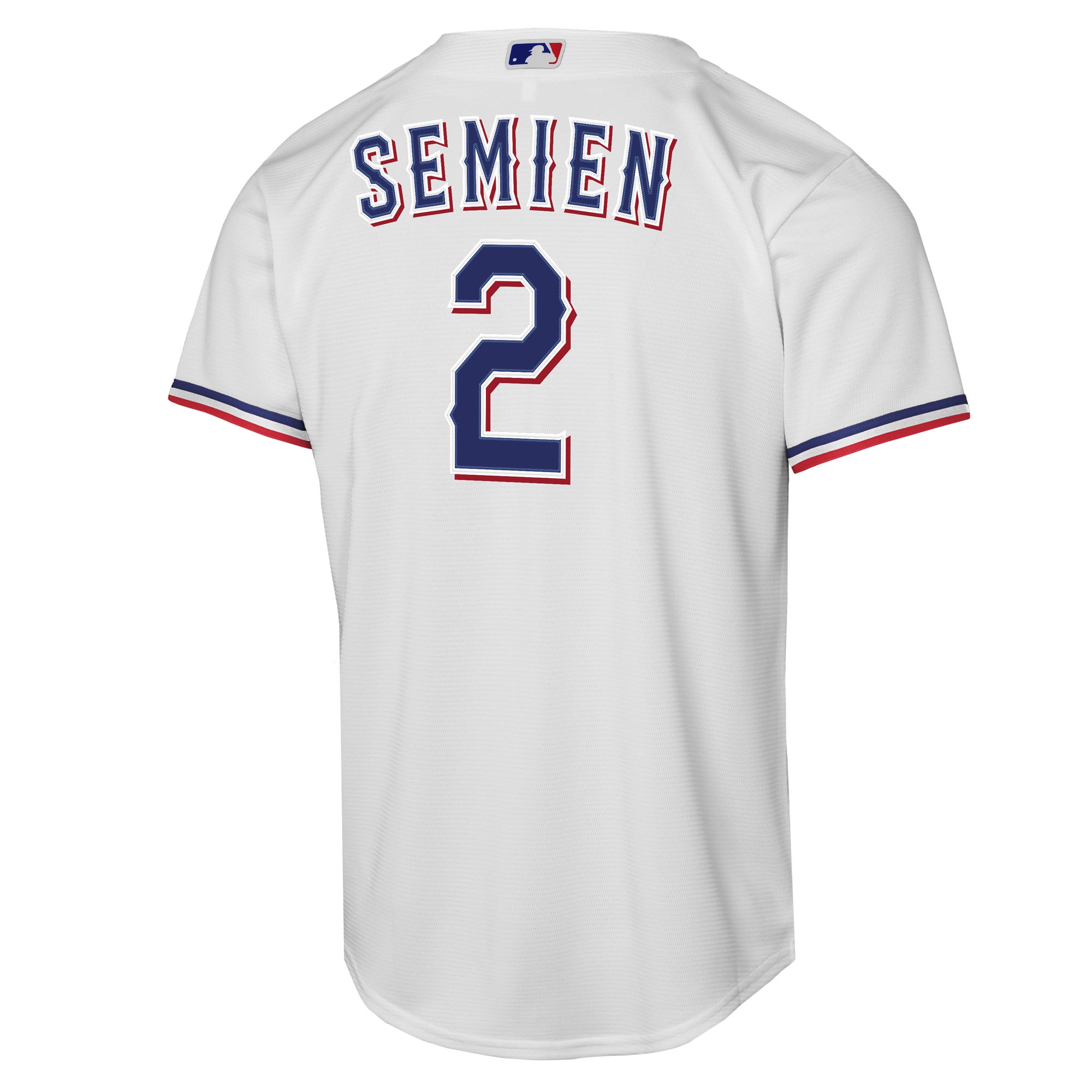 Texas Rangers Marcus Semien White Home Player MLB Jersey Youth