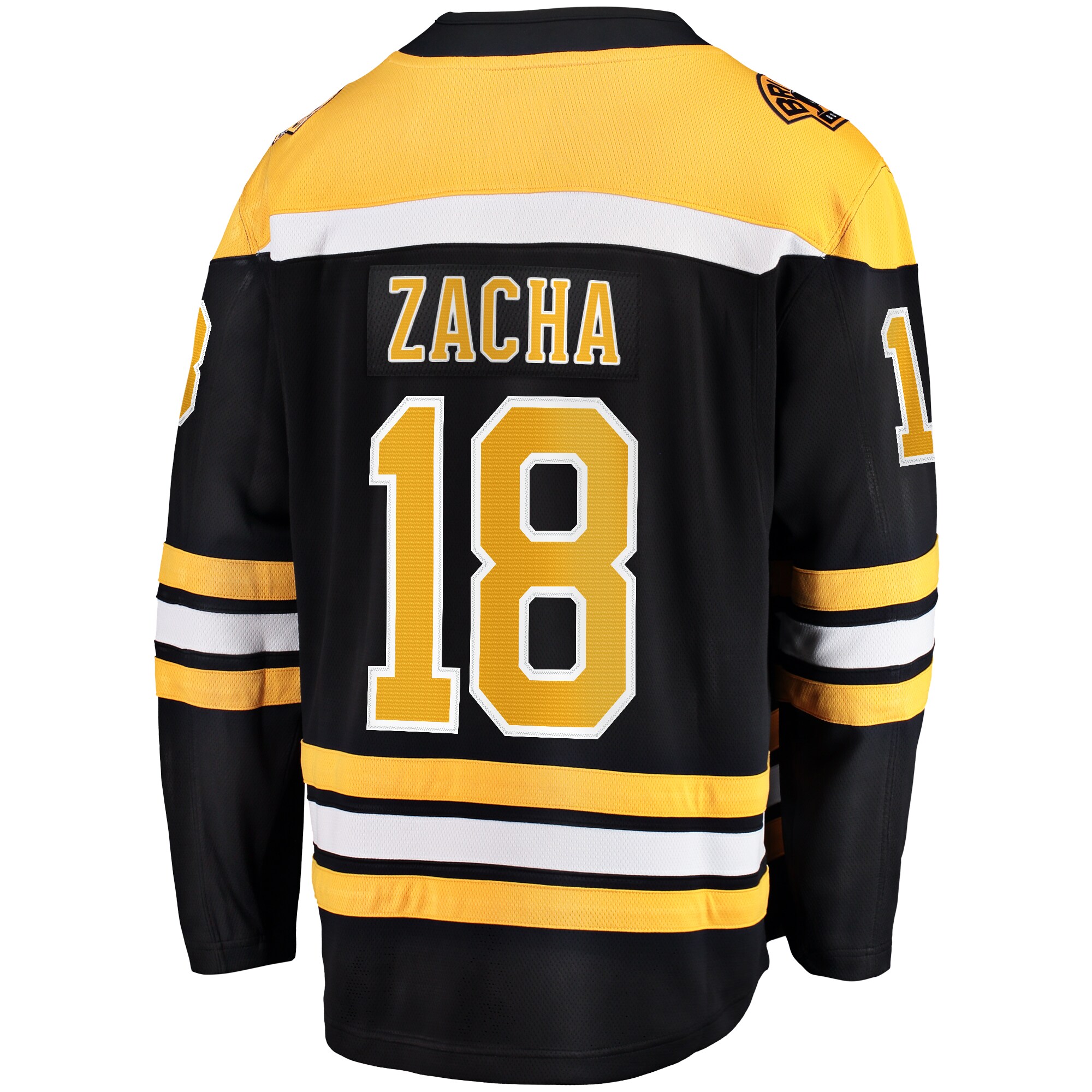 Boston Bruins Pavel Zacha Black Home Breakaway Player NHL Jersey Men's
