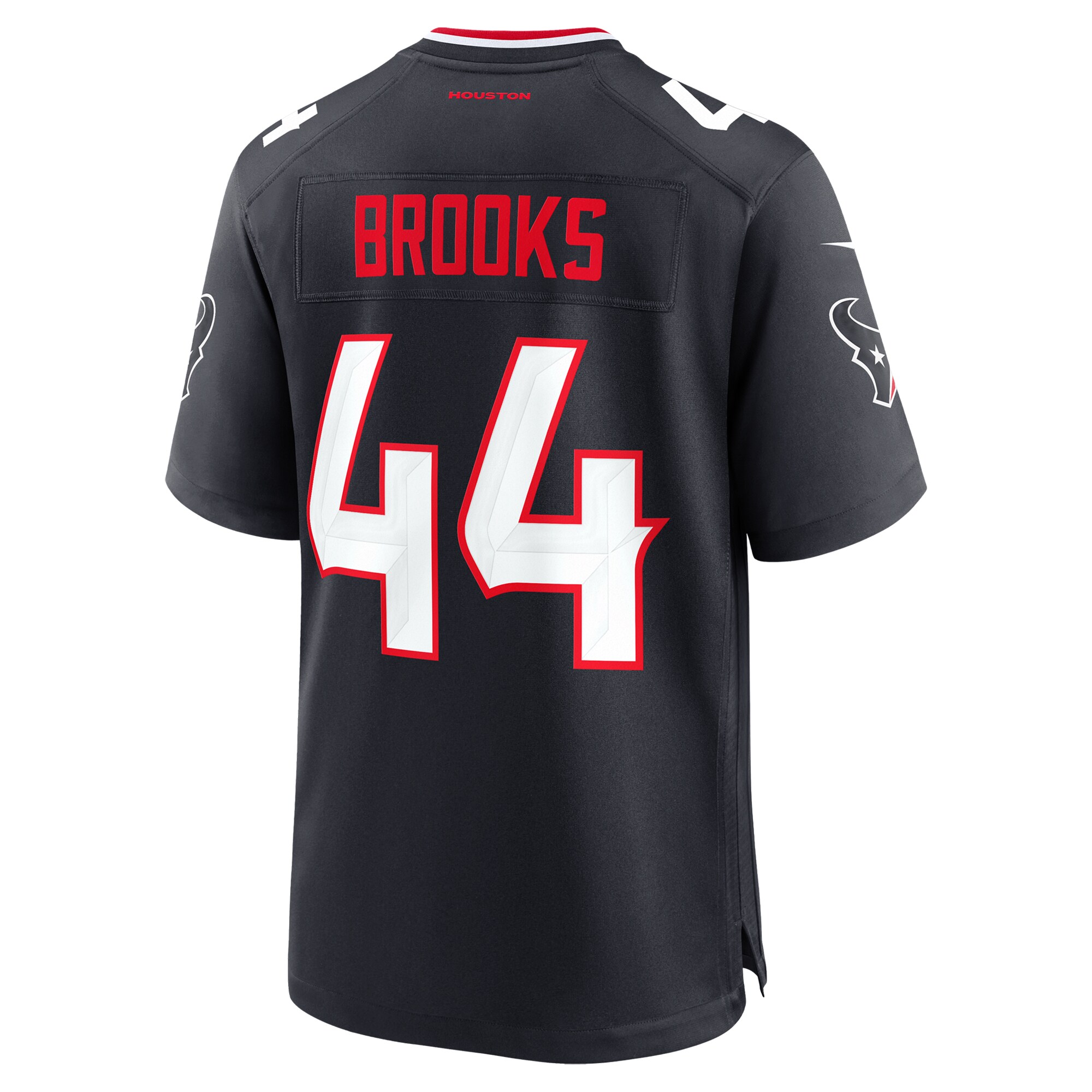 Houston Texans British Brooks Navy Team Game NFL Jersey Men's