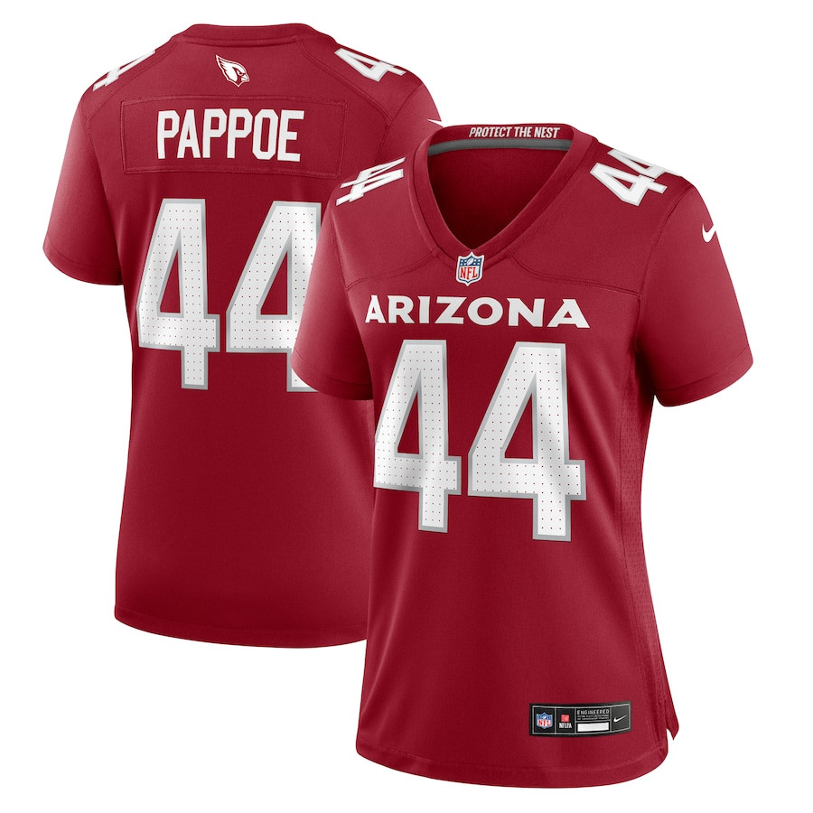Owen Pappoe 44 Arizona Cardinals Game Cardinal NFL Jersey Women's