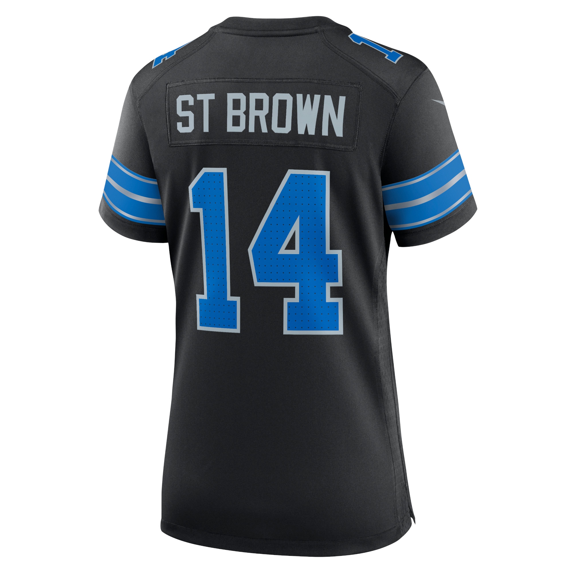 Detroit Lions Amon-Ra St. Brown Black 2nd Alternate Game NFL Jersey Women's