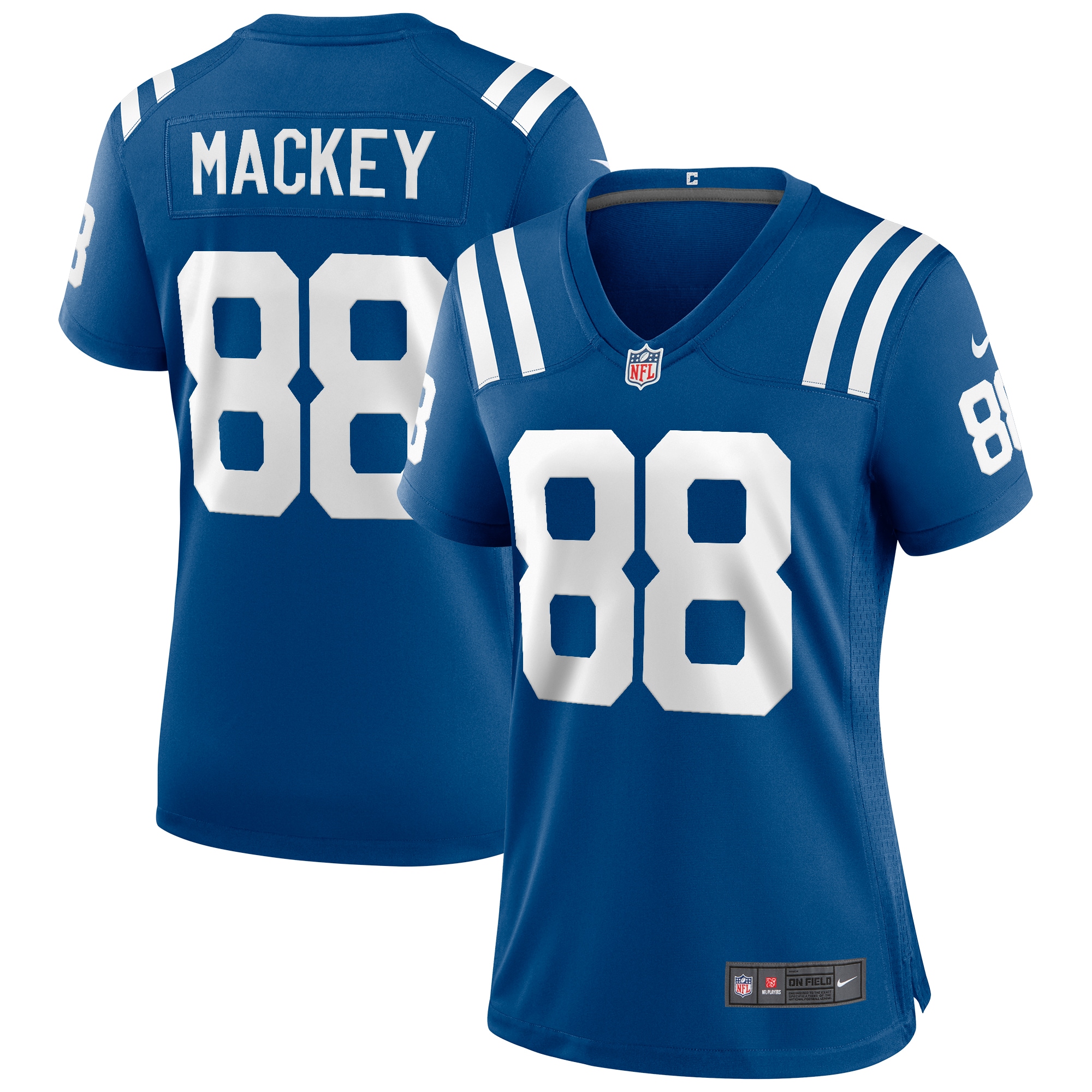Indianapolis Colts John Mackey Royal Game Retired Player NFL Jersey Women's