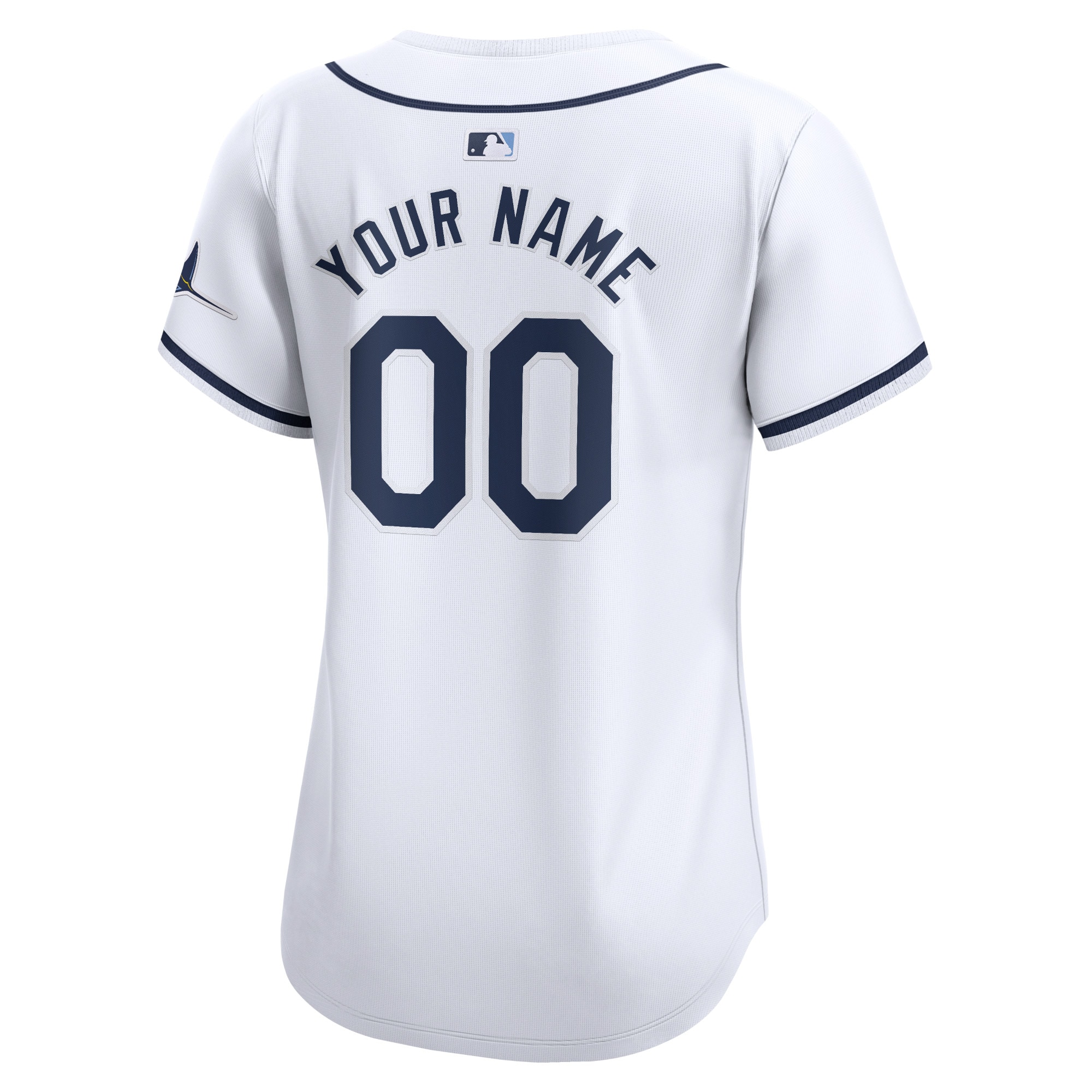 Tampa Bay Rays White Home Limited Custom MLB Jersey Women's