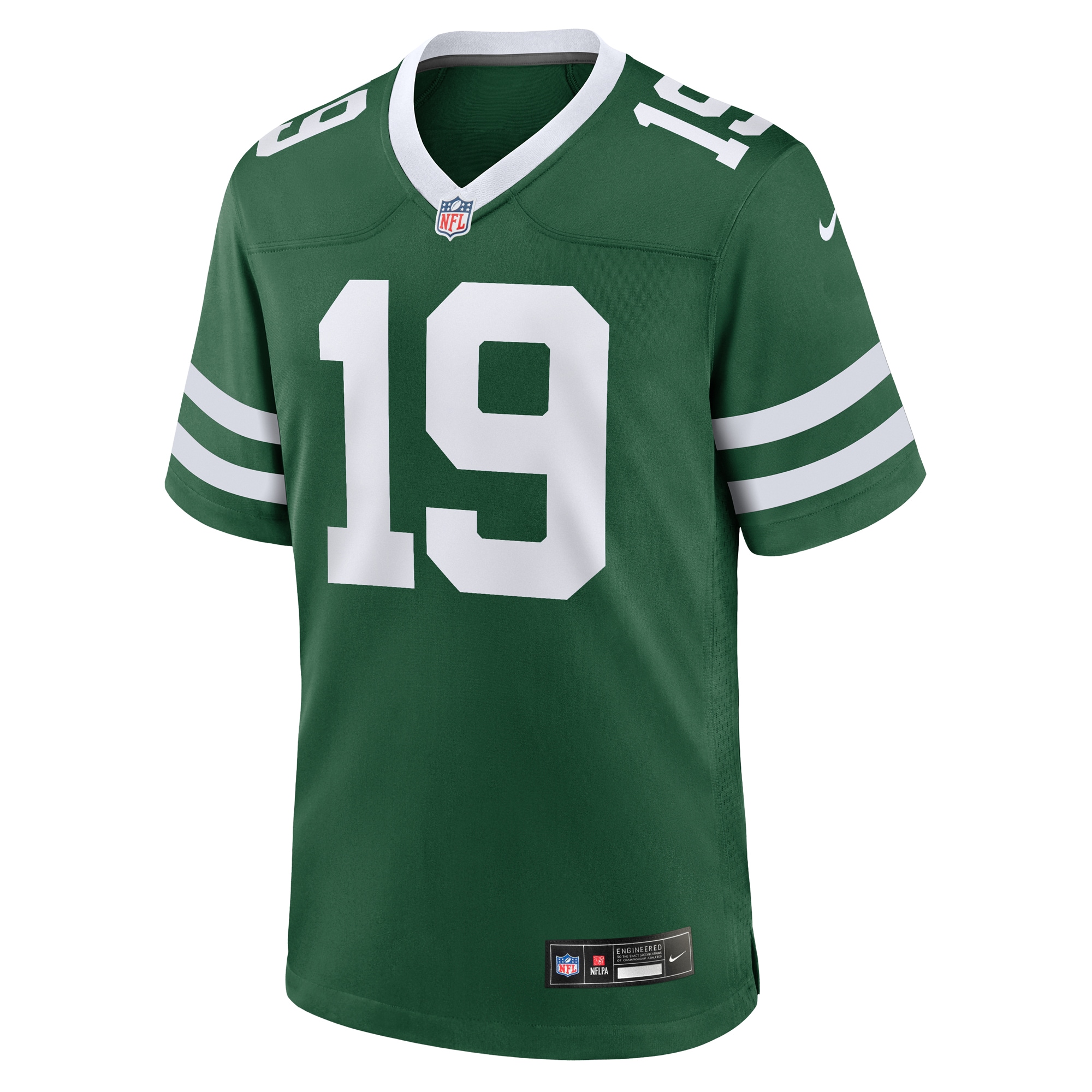 New York Jets Irvin Charles Legacy Green Team Game NFL Jersey Men's