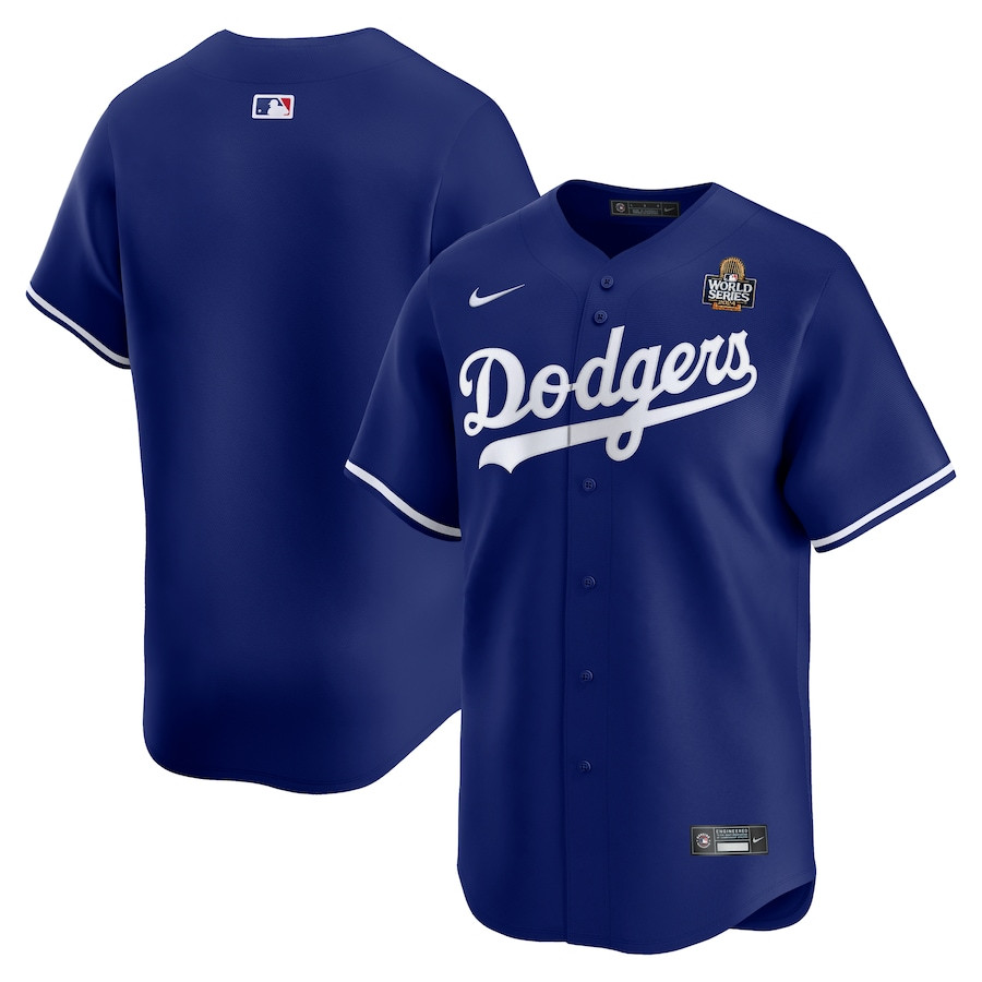 Los Angeles Dodgers 2024 World Series Home Limited Royal MLB Jersey Men's