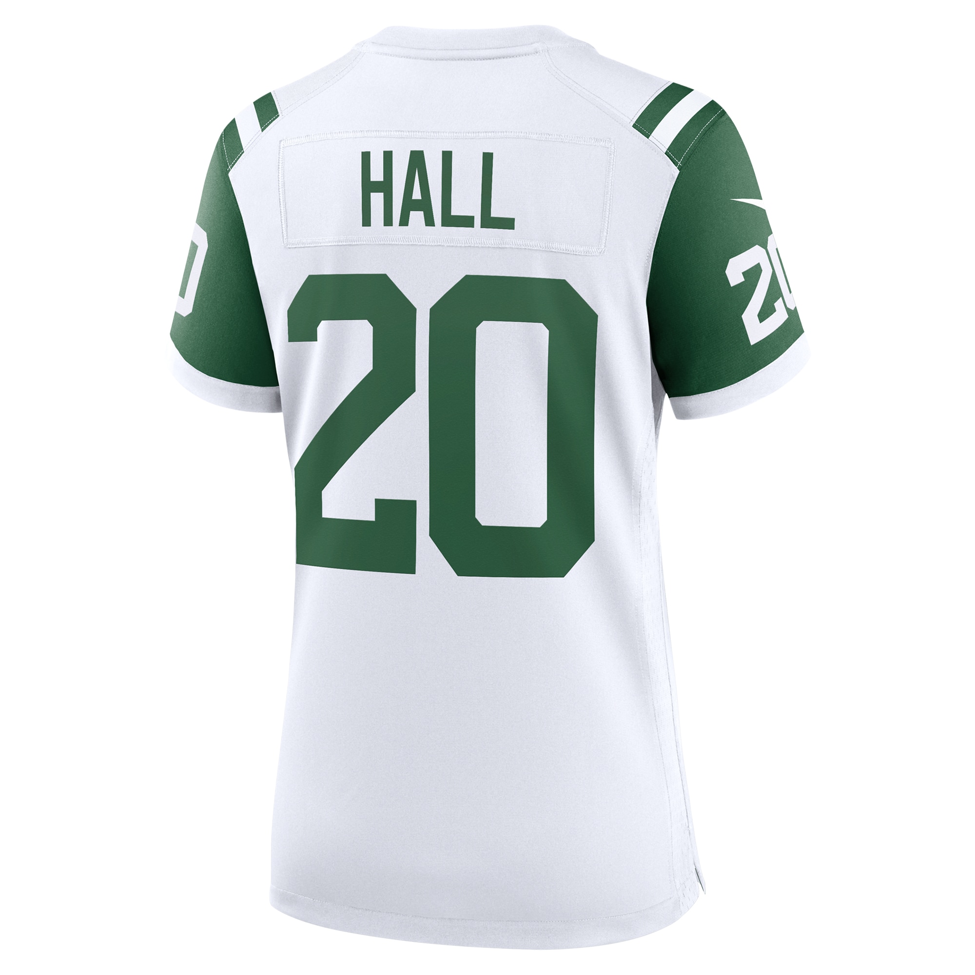 New York Jets Breece Hall White Classic Alternate Game NFL Jersey Women's