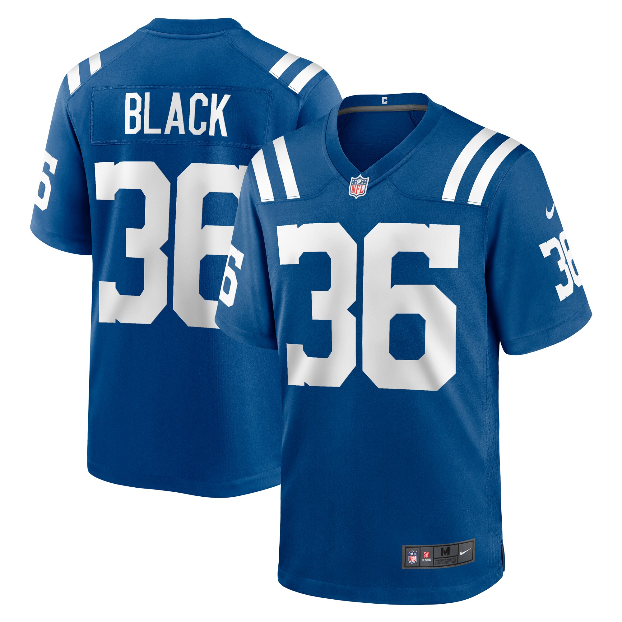 Indianapolis Colts Henry Black Royal Team Game NFL Jersey Men's