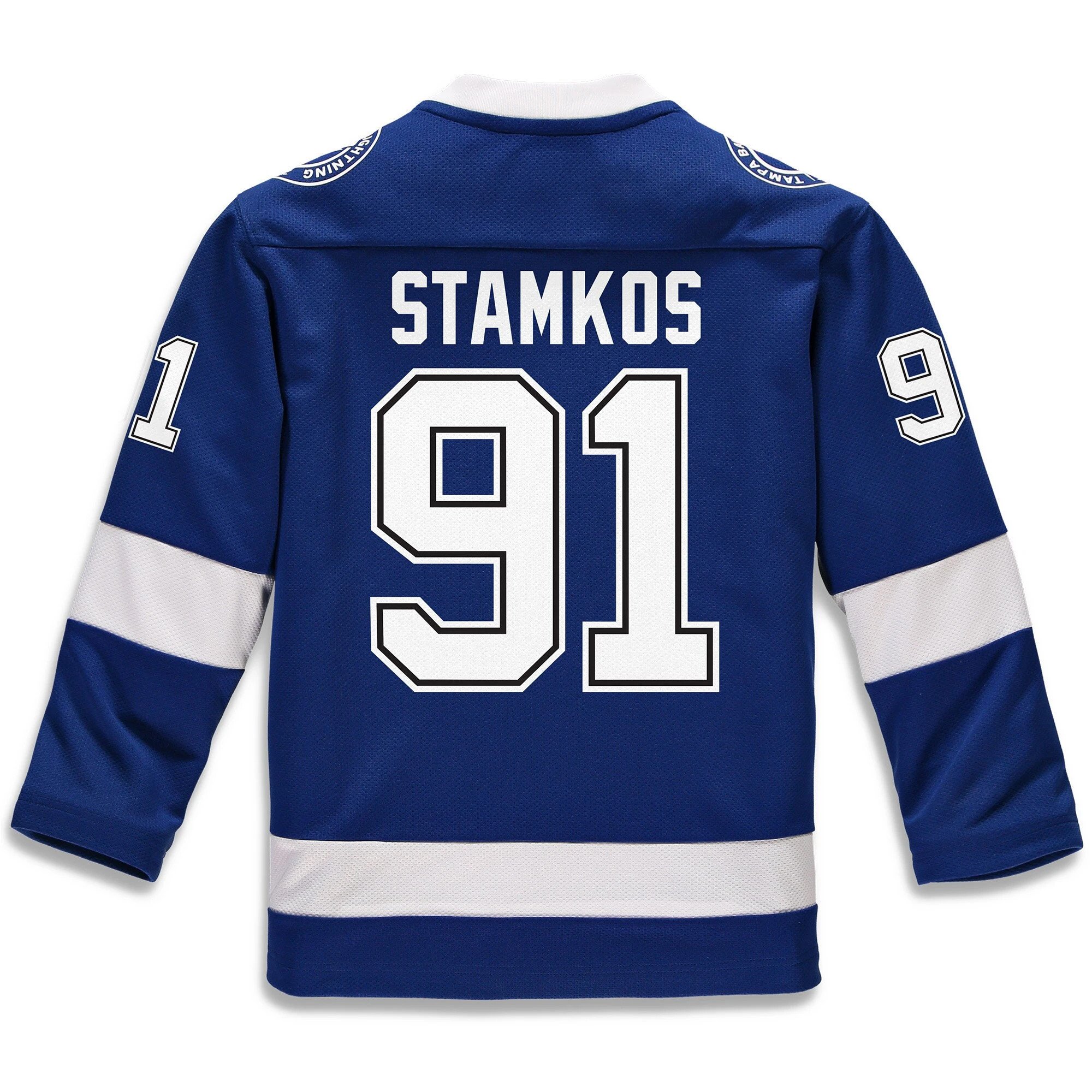 Tampa Bay Lightning Steven Stamkos Blue Player NHL Jersey Youth