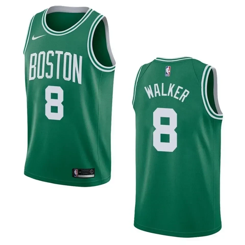 Boston Celtics 8 Kemba Walker Icon Swingman Green NBA Jersey Men's