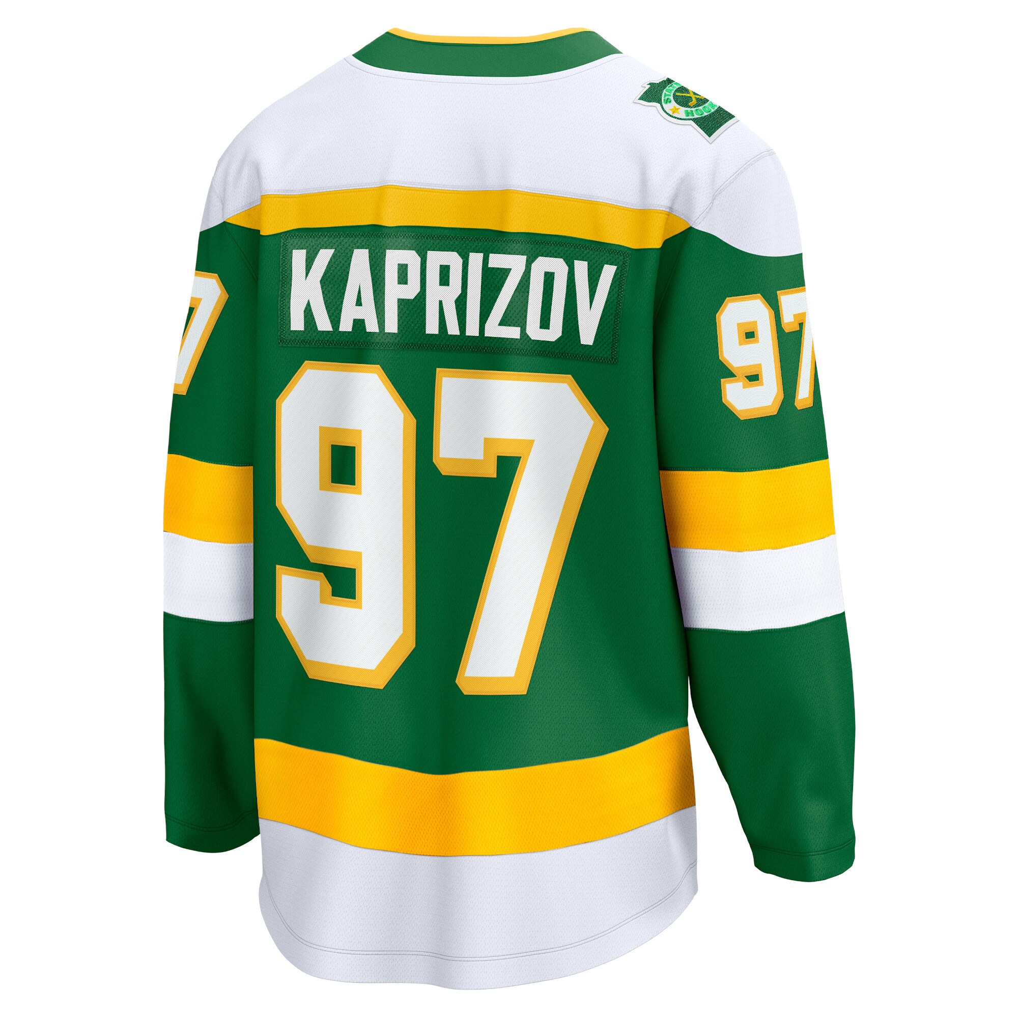 Minnesota Wild Kirill Kaprizov Green Alternate Premier Breakaway Player NHL Jersey Men's