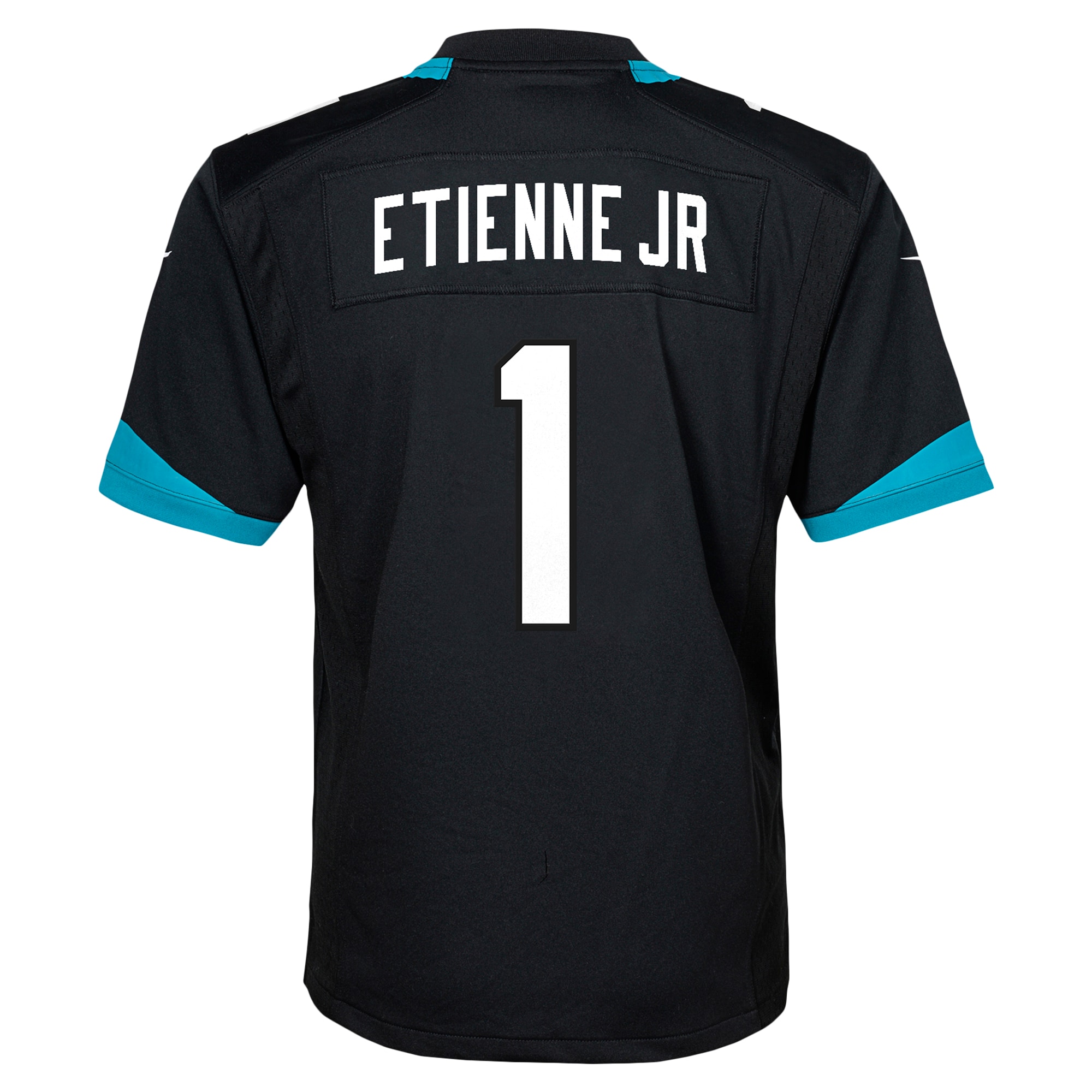 Jacksonville Jaguars Travis Etienne Black Alternate Player Game NFL Jersey Youth