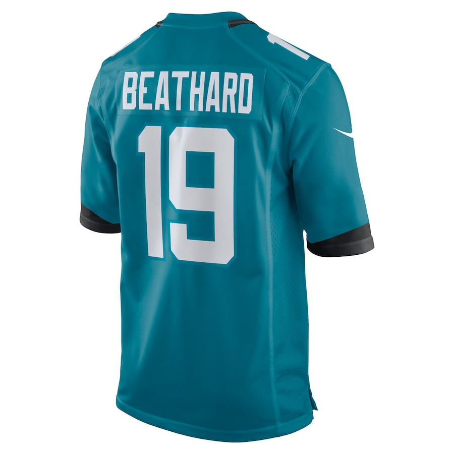 C.J. Beathard 19 Jacksonville Jaguars Team Game Teal NFL Jersey Men's