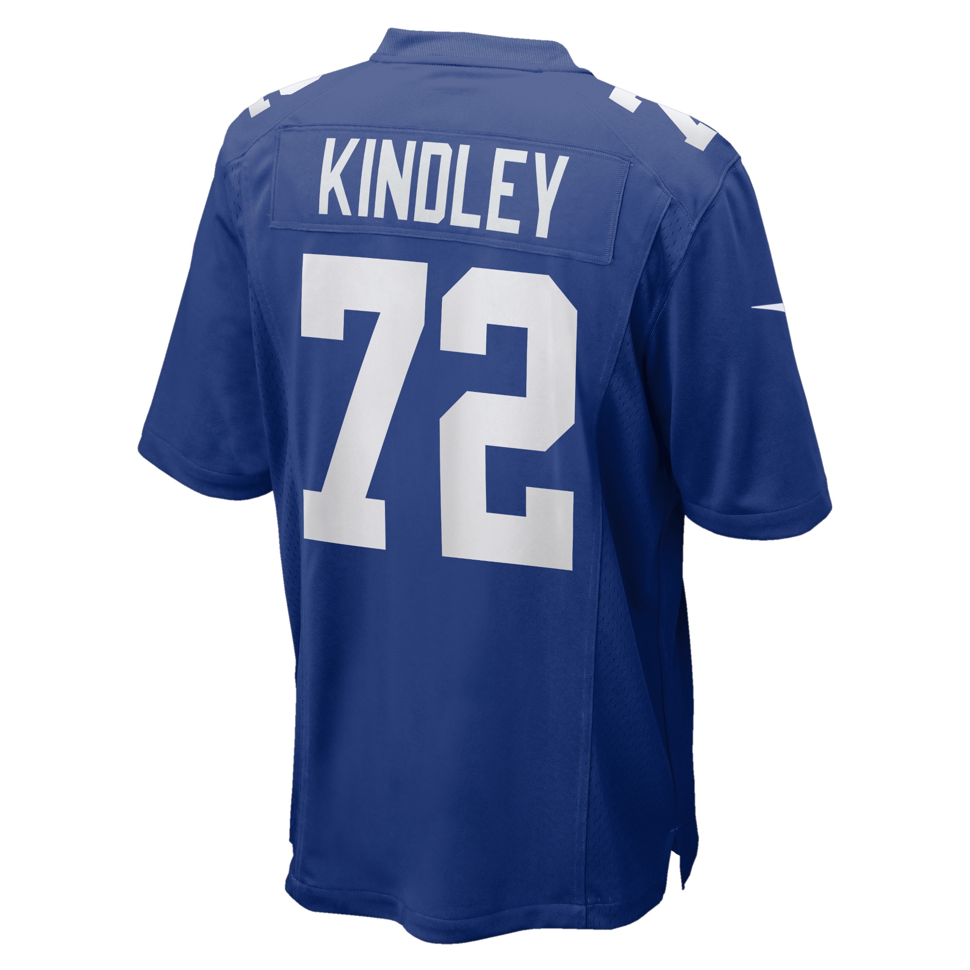 New York Giants Solomon Kindley Royal Home Game Player NFL Jersey Men's