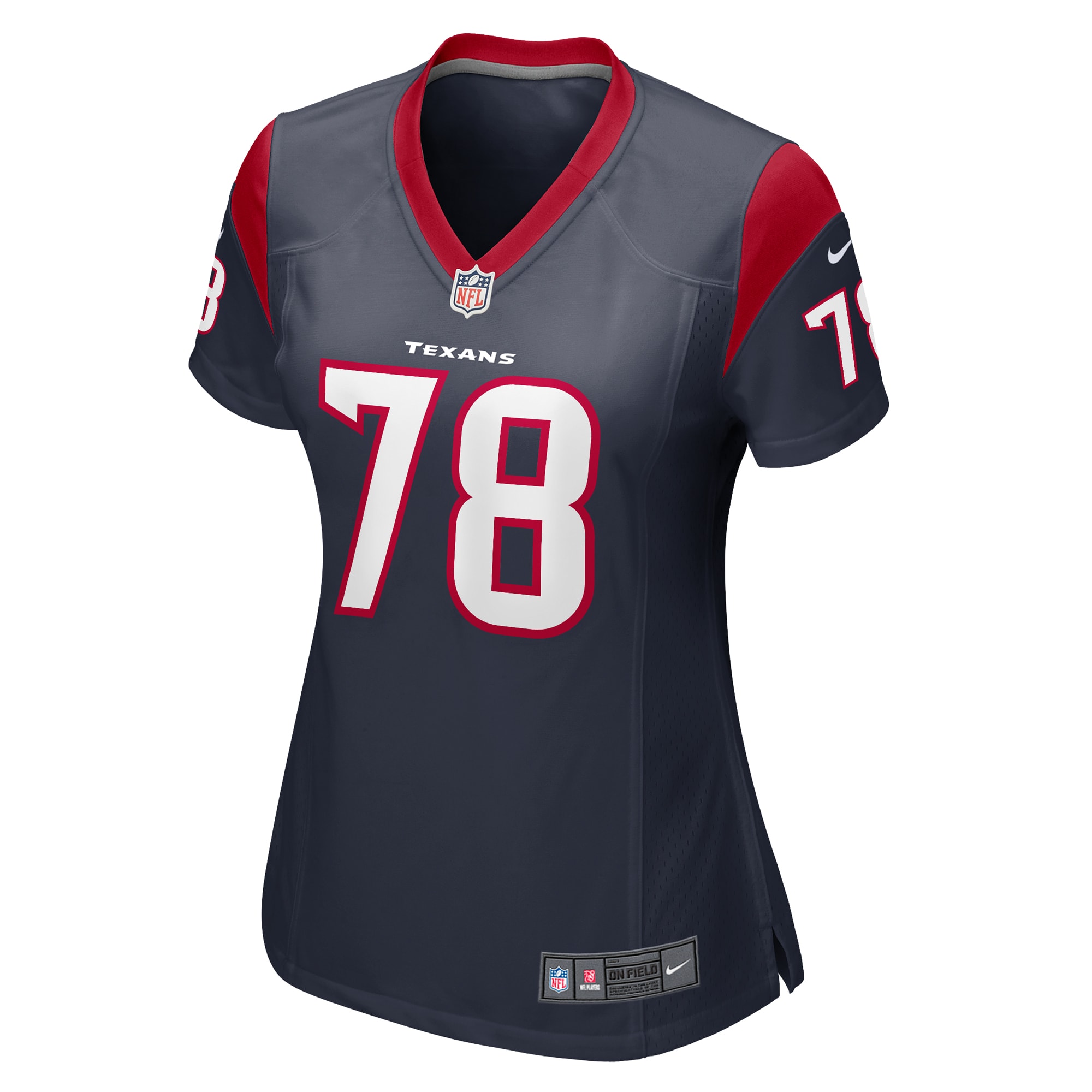 Houston Texans Laremy Tunsil Navy Game NFL Jersey Women's