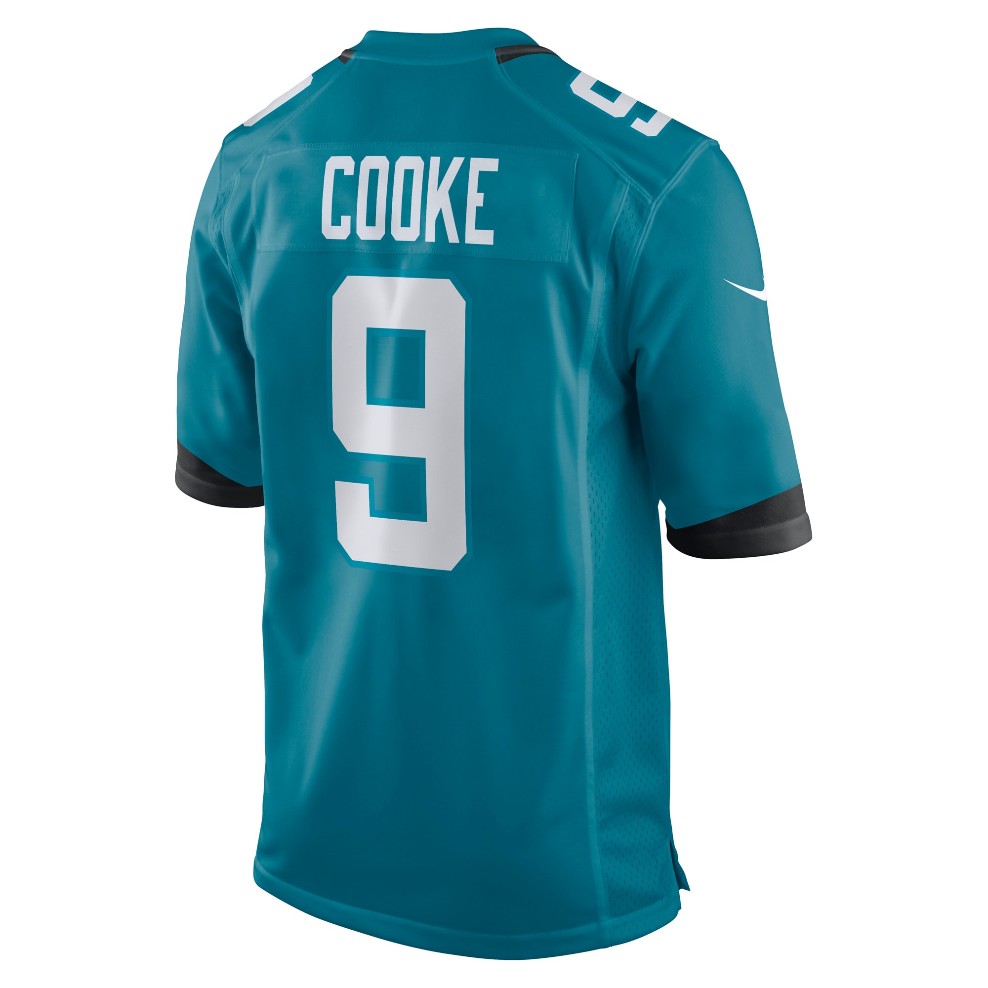 Jacksonville Jaguars Logan Cooke Teal Game NFL Jersey Men's