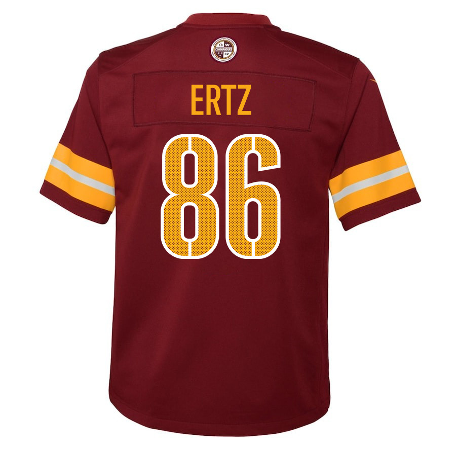 Zach Ertz 86 Washington Commanders Game Burgundy NFL Jersey Youth