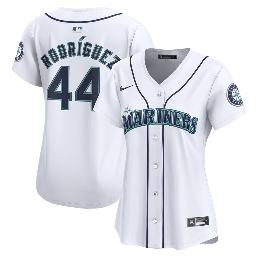 Julio Rodriguez Seattle Mariners Women's Home Limited Player Jersey White