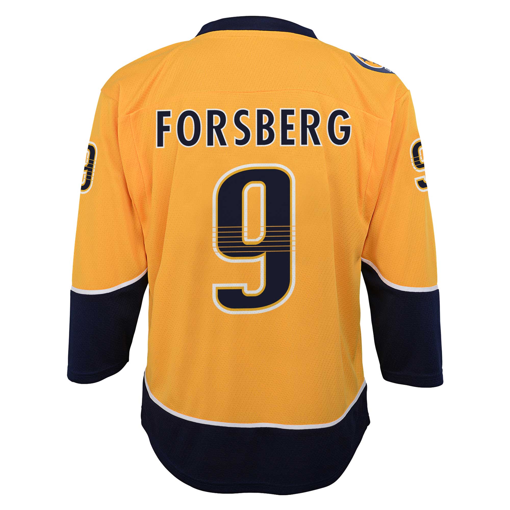 Nashville Predators Filip Forsberg Gold Home Player NHL Jersey Youth