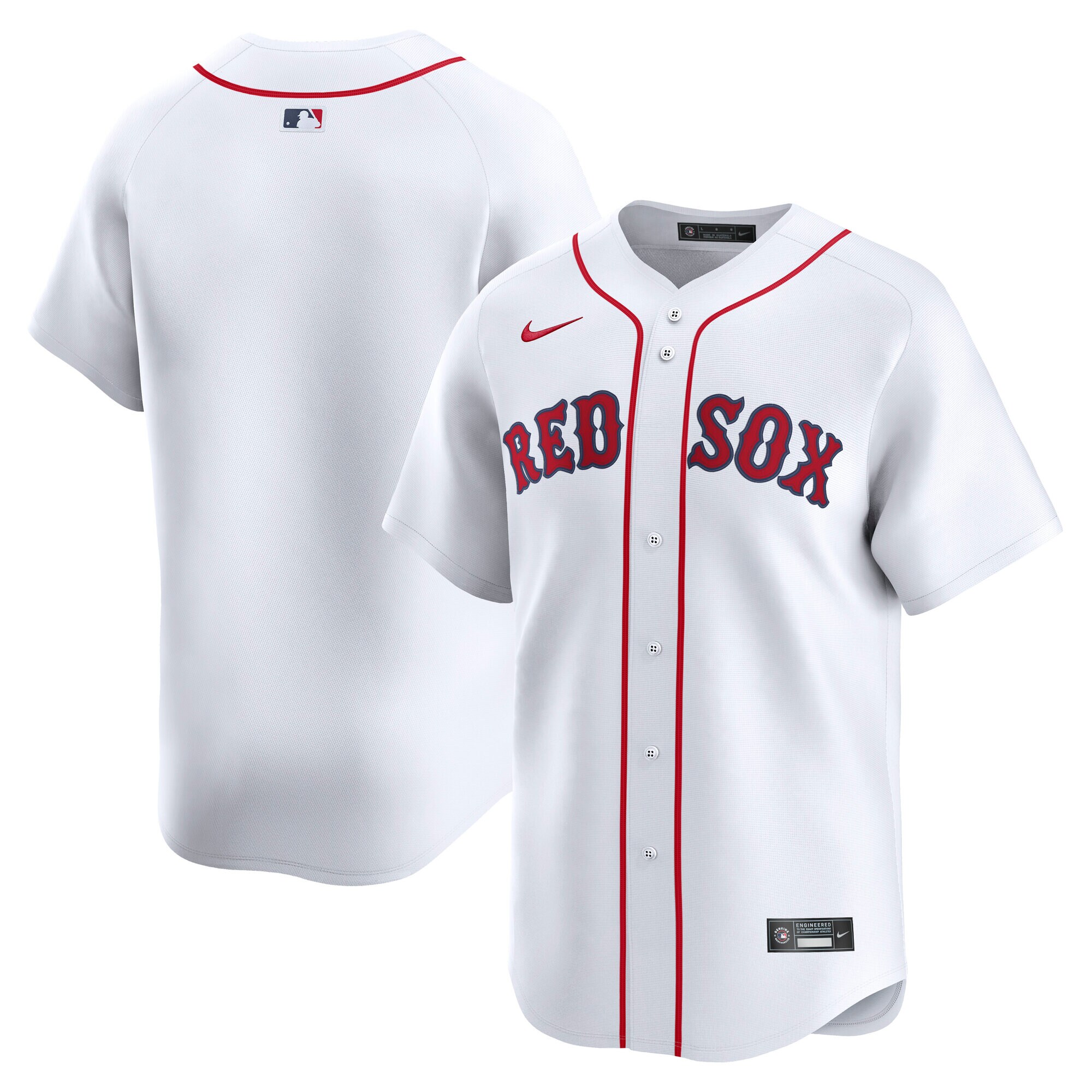 Boston Red Sox White Home Limited MLB Jersey Men's
