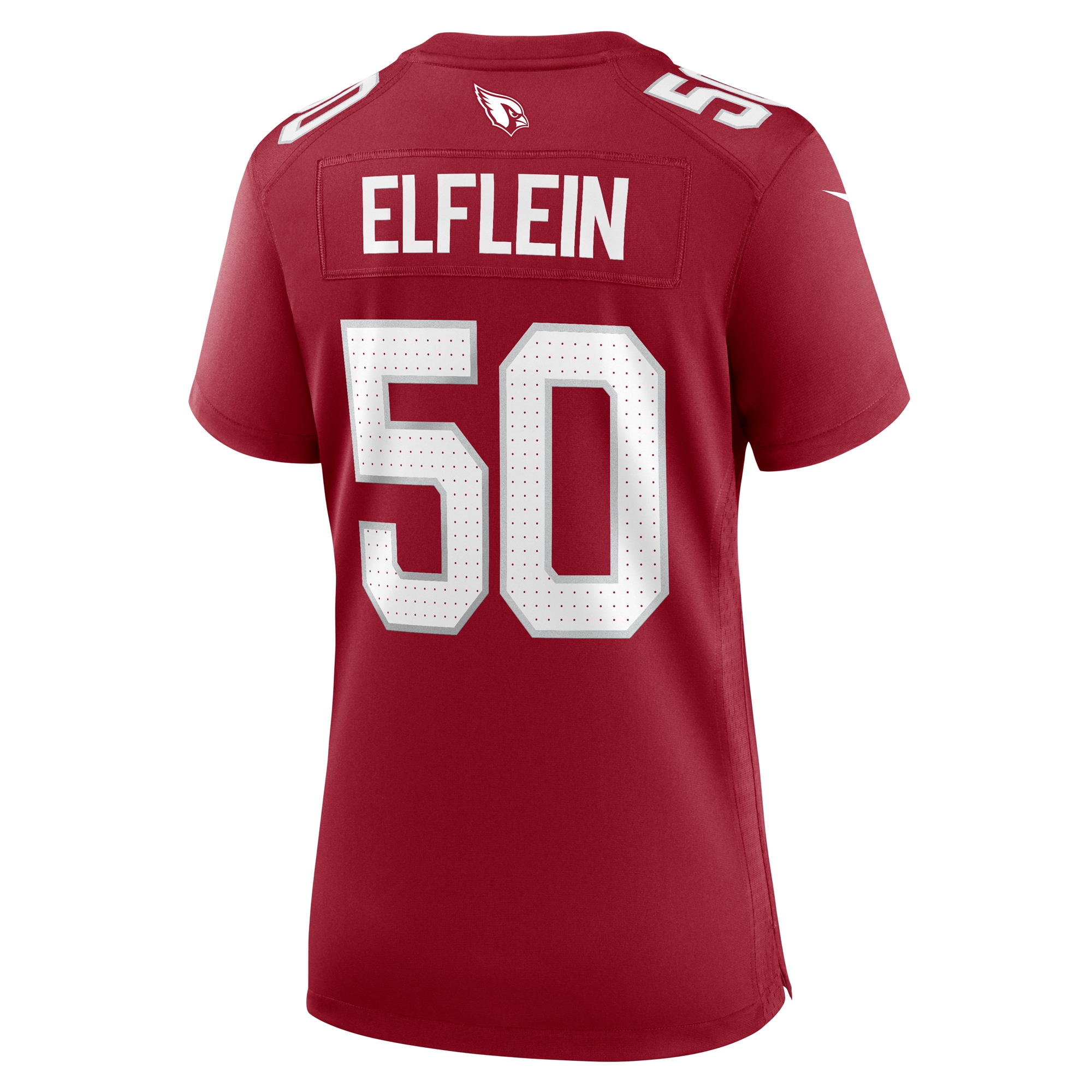 Arizona Cardinals Pat Elflein Cardinal Team Game NFL Jersey Women's