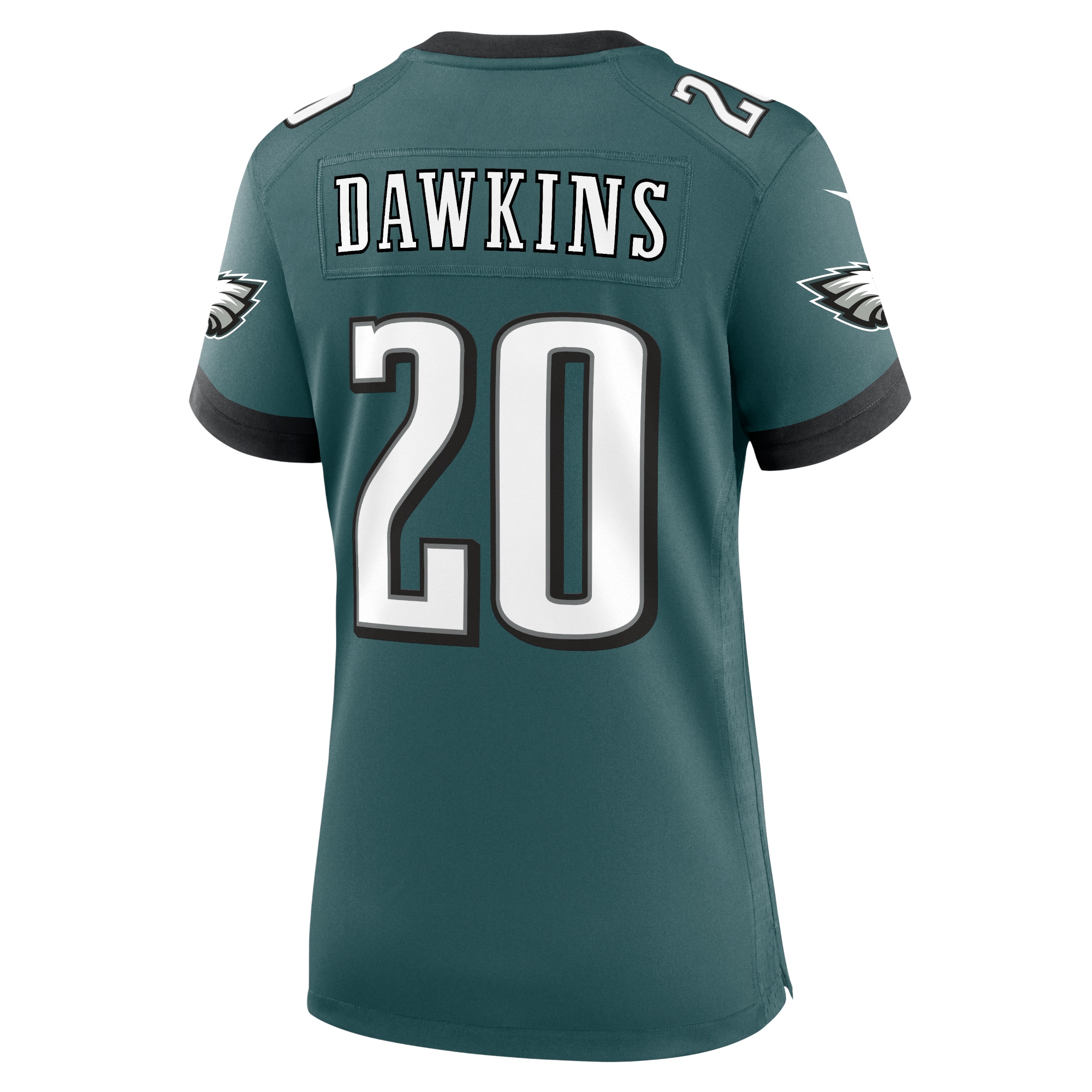 Philadelphia Eagles Brian Dawkins Midnight Green Retired Player Game NFL Jersey Women's