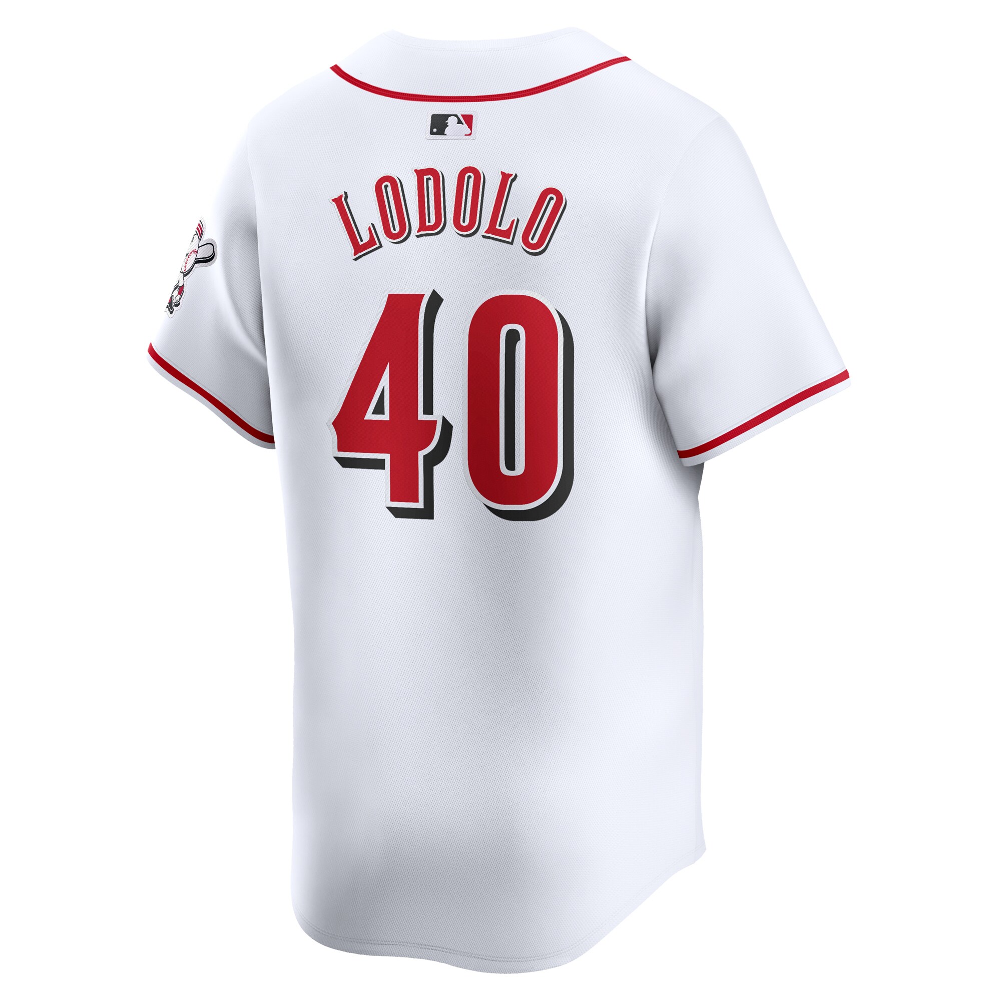 Cincinnati Reds Nick Lodolo White Home Limited Player MLB Jersey Men's