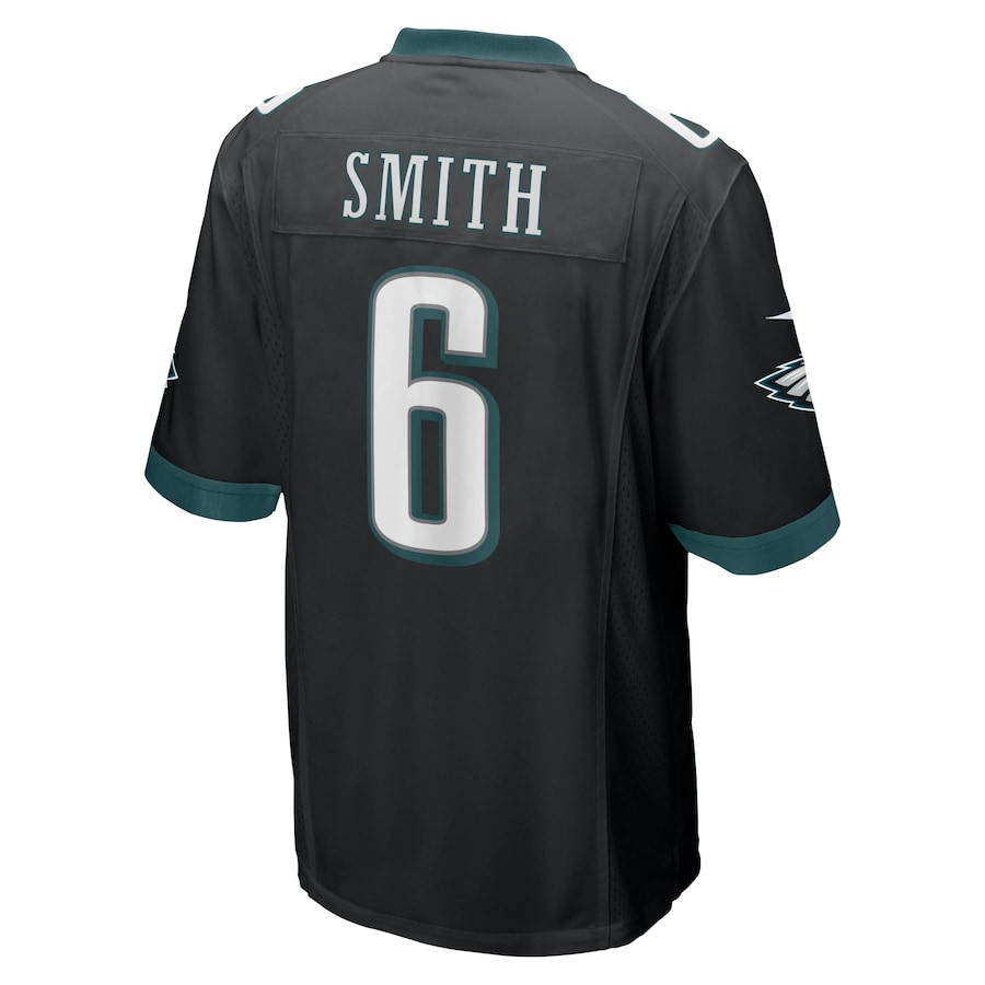 DeVonta Smith 6 Philadelphia Eagles Game Black NFL Jersey Men's