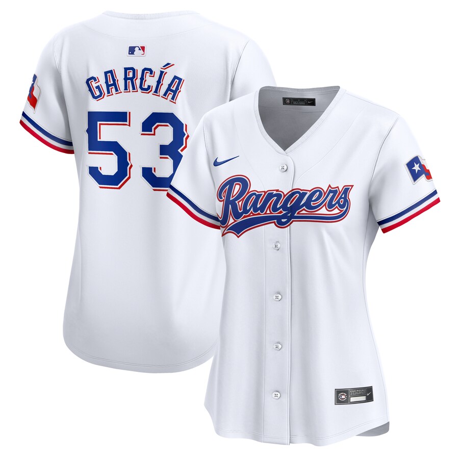 Adolis Garcia Texas Rangers Women's Home Limited Player Jersey White
