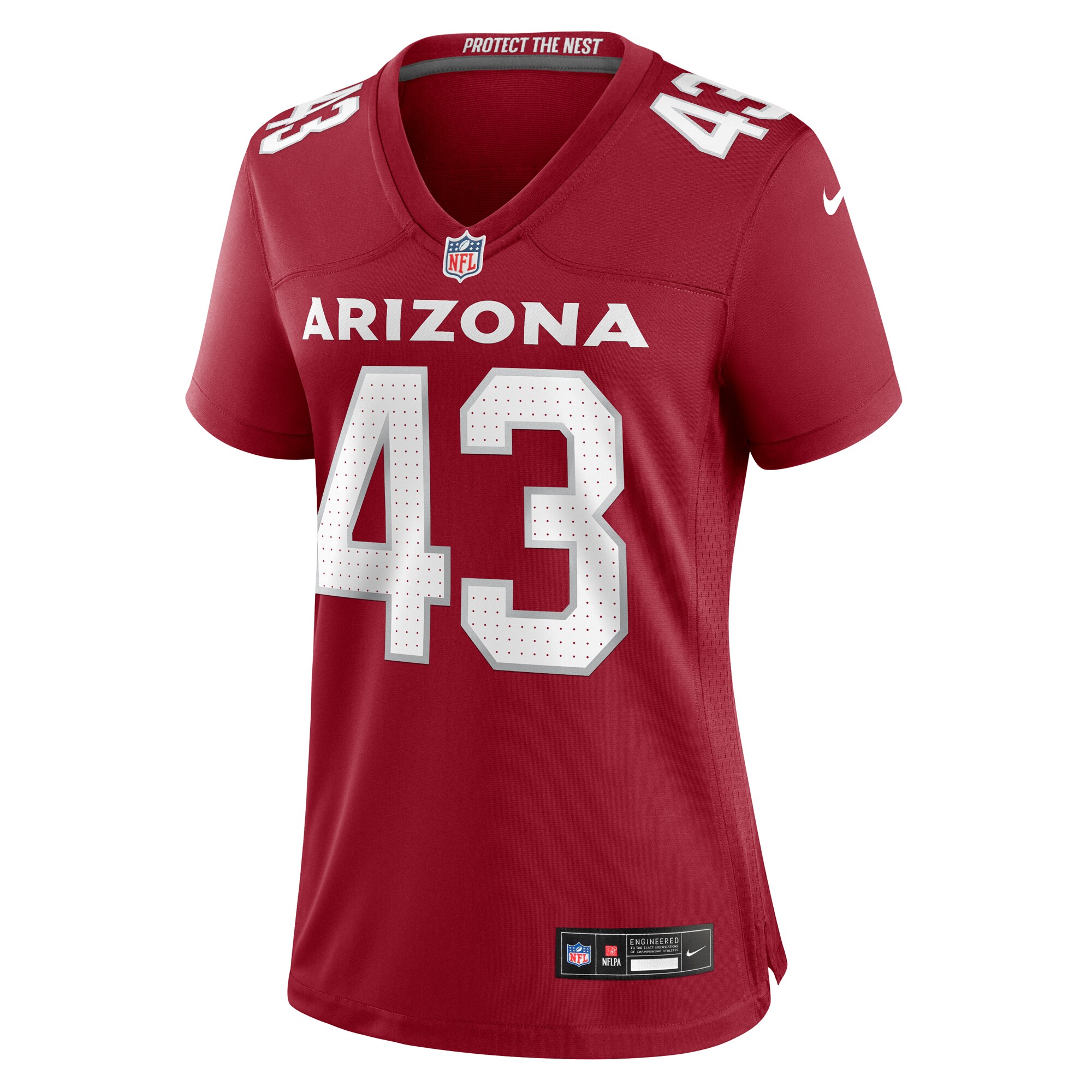 Arizona Cardinals Jesse Luketa Cardinal Game NFL Jersey Women's
