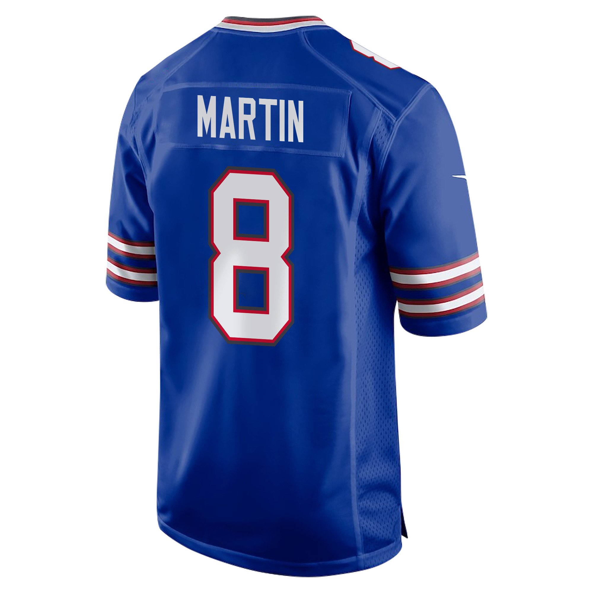 Sam Martin 8 Buffalo Bills Super Bowl LIX Champions Patch New Orleans The Ultimate Showdown' EMBROIDERED Game Royal NFL Jersey Men's