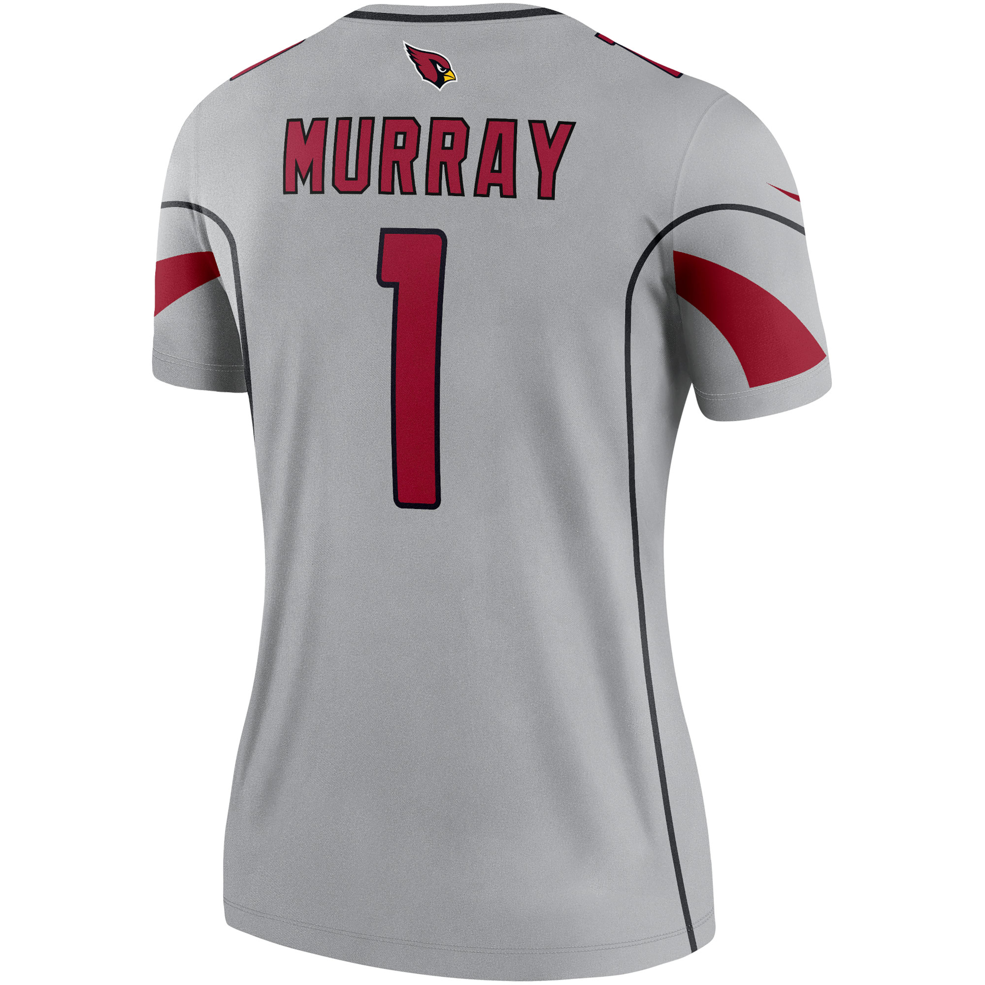 Arizona Cardinals Kyler Murray Gray Inverted Legend Player Performance Top NFL Jersey Women's
