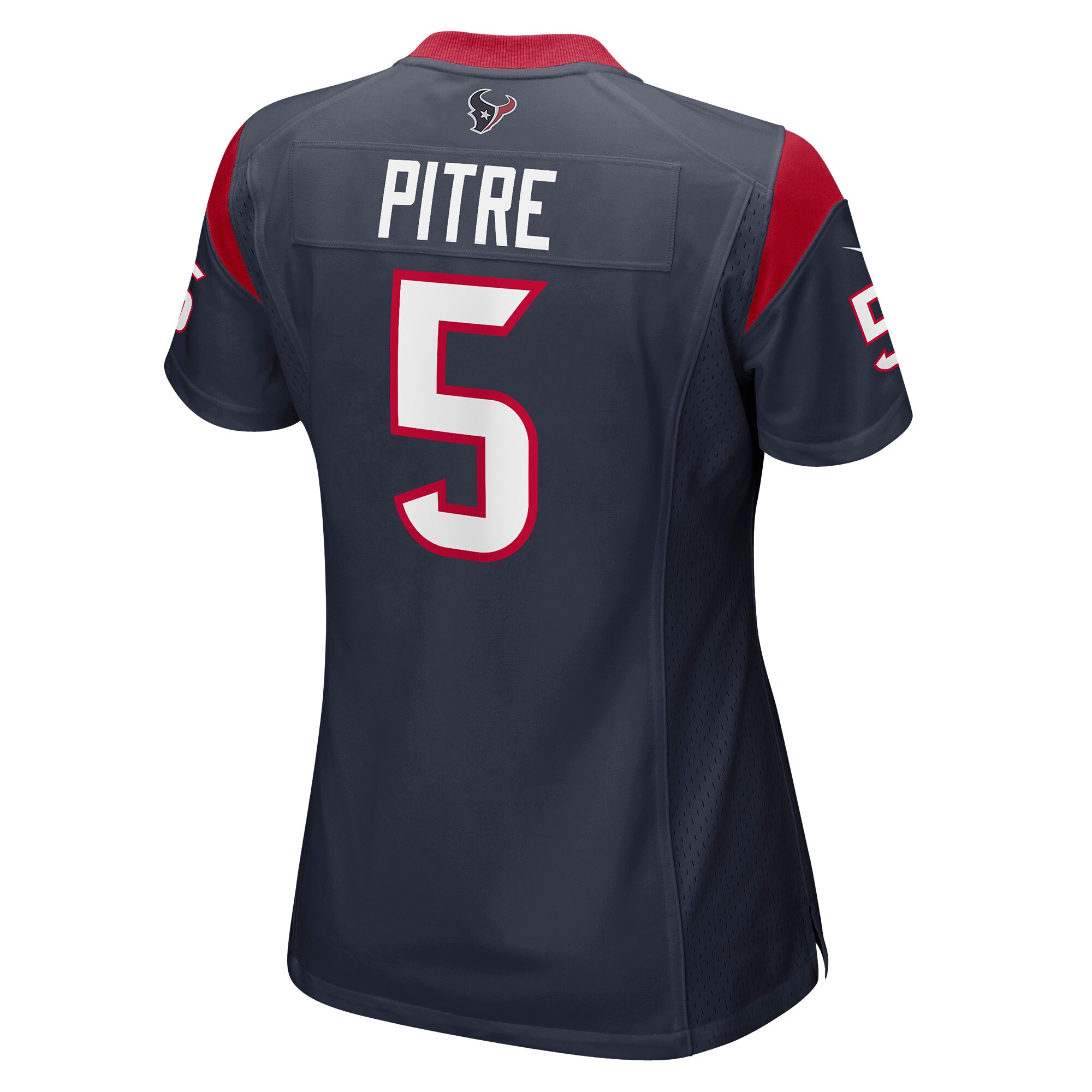 Houston Texans Jalen Pitre Navy Game Player NFL Jersey Women's