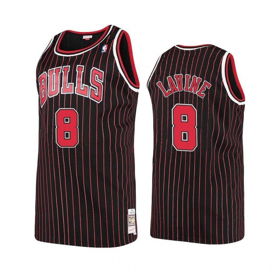 Chicago Bulls Zach Lavine 8 Hardwood Classics NBA Jersey Men's