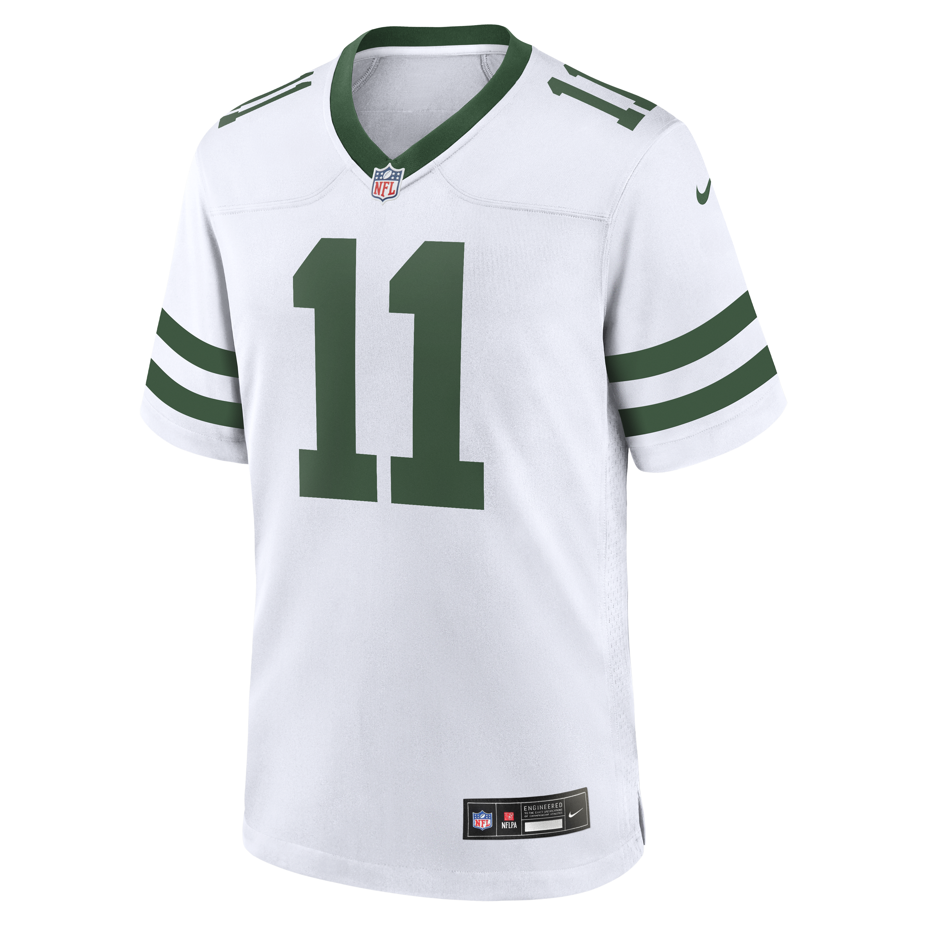 New York Jets Jermaine Johnson II Spotlight White Alternate Game NFL Jersey Men's