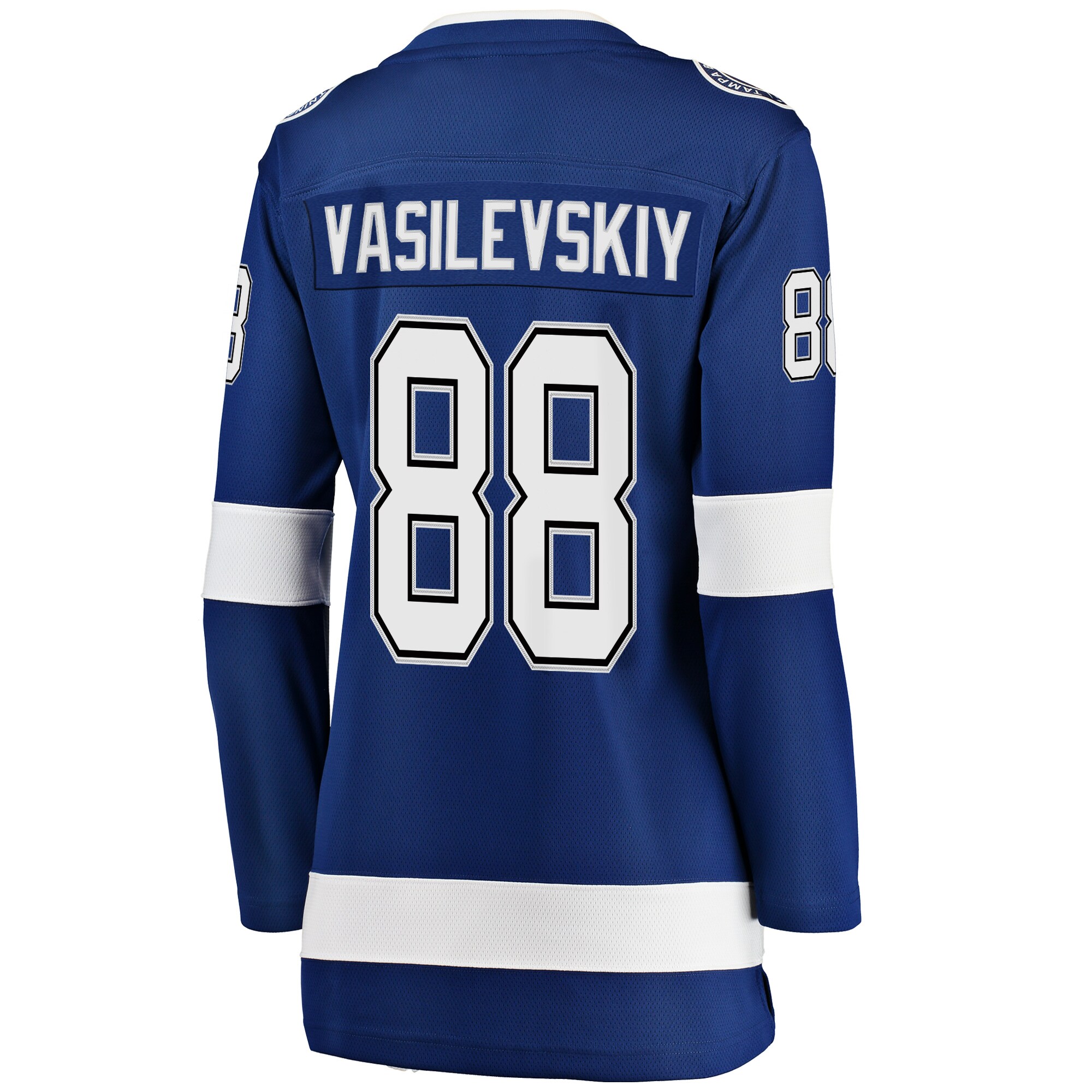 Tampa Bay Lightning Andrei Vasilevskiy Blue Premier Breakaway Player NHL Jersey Women's