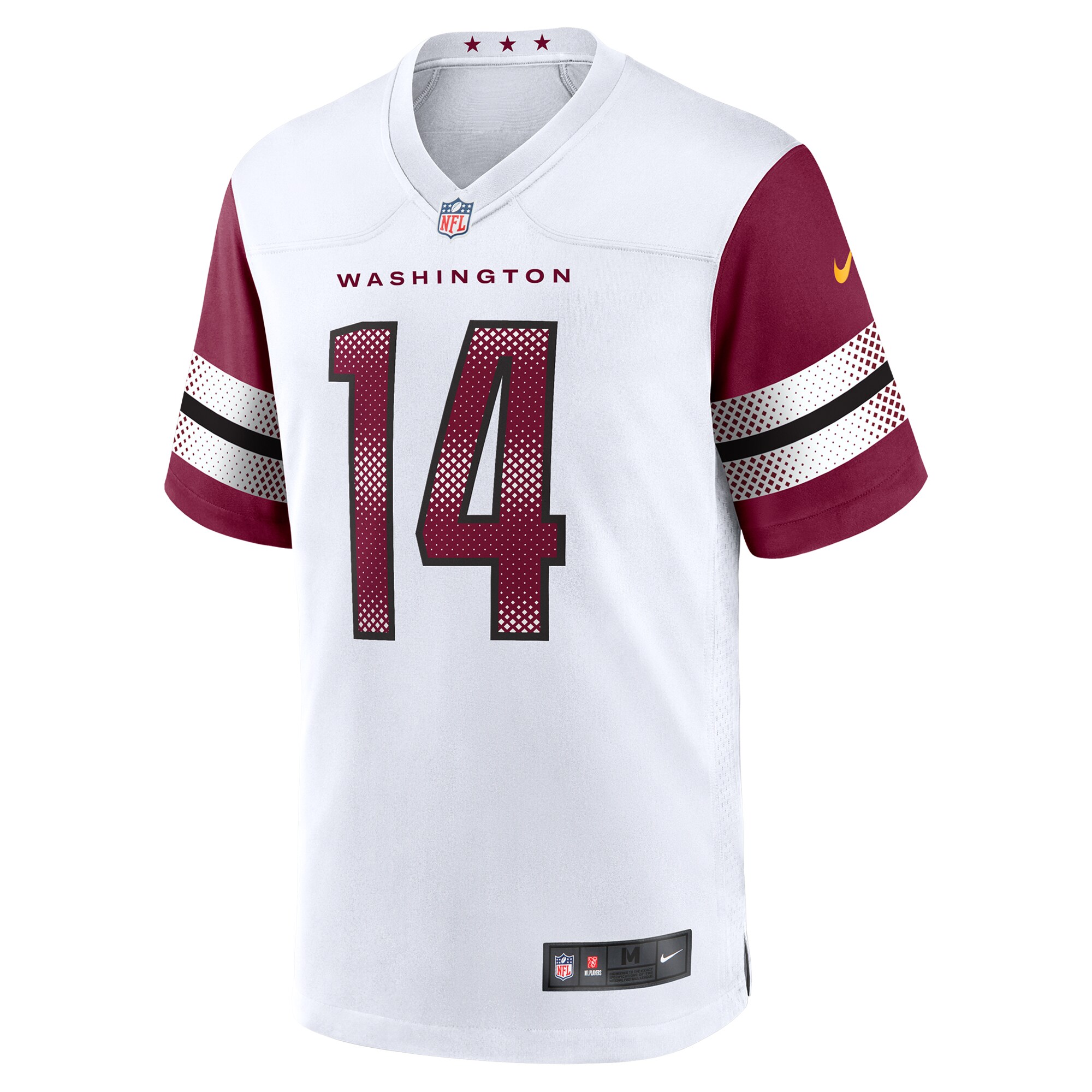 Washington Commanders Olamide Zaccheaus White Game NFL Jersey Men's